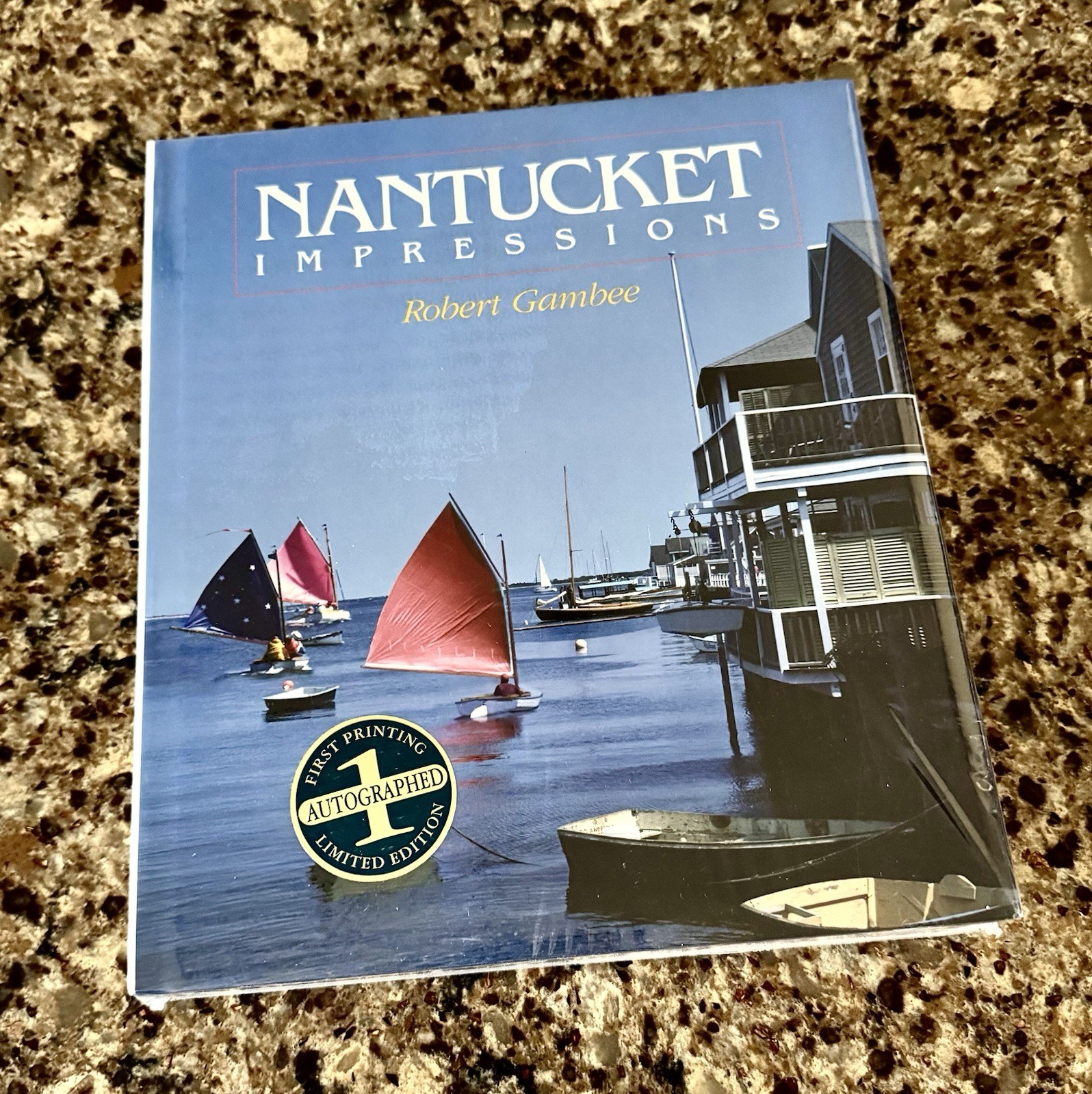 Nantucket Impressions By Robert Gambee, 1st Edition Hardcover, Signed Sealed