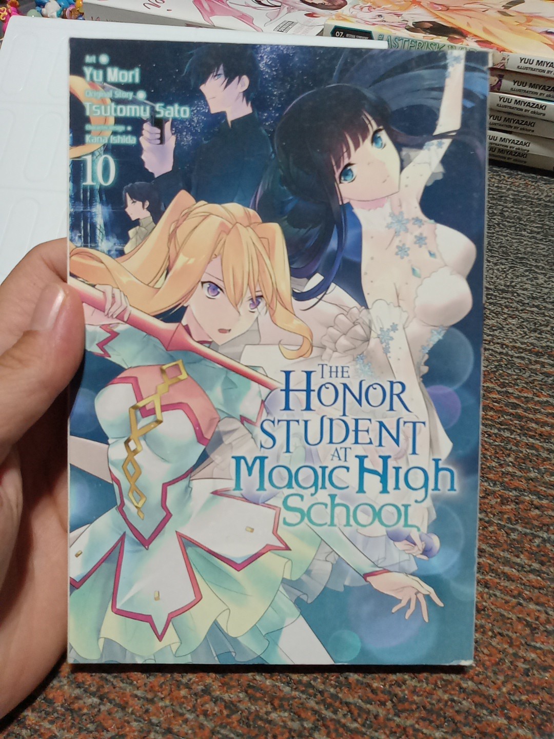 7x The Honor Student at Magic High School Eng. Manga Vols. 3, 4, 5, 7, 8, 9, 10