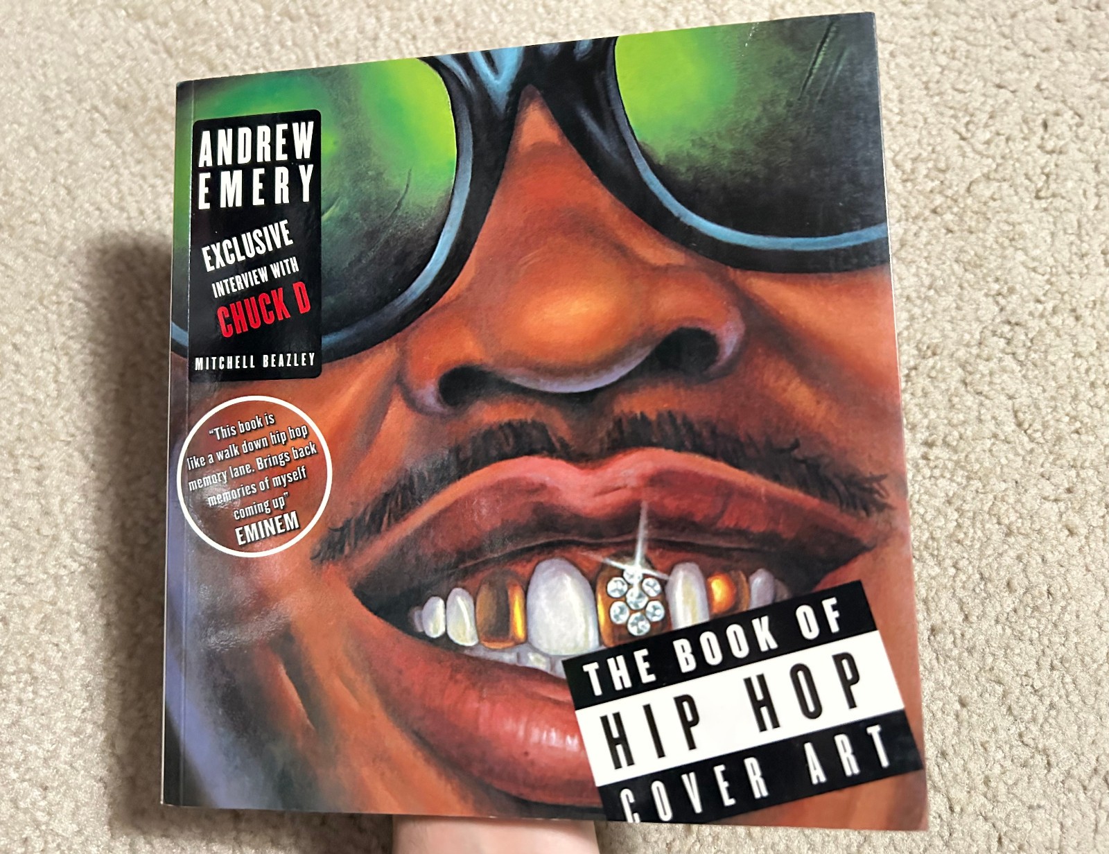 The Book of Hip Hop Cover Art by Emery, Andrew Paperback book