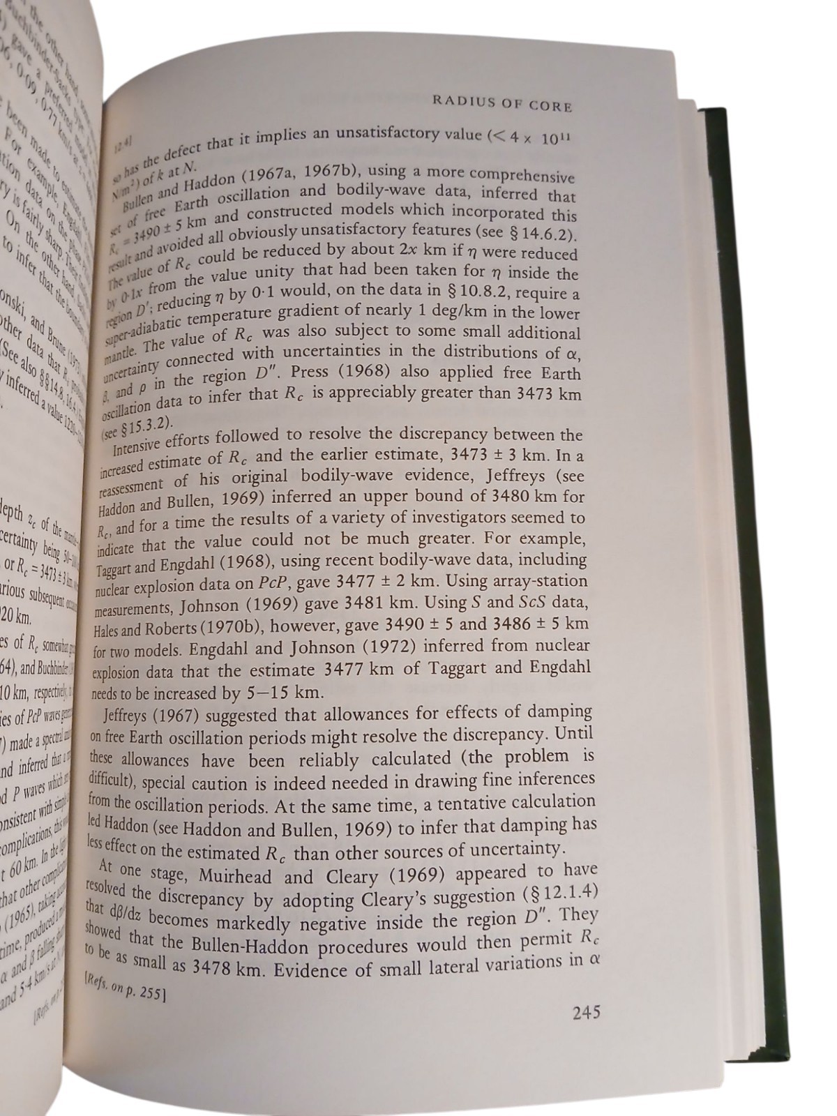 Earth’s Density by K. E. Bullen (1975, Hardcover)
