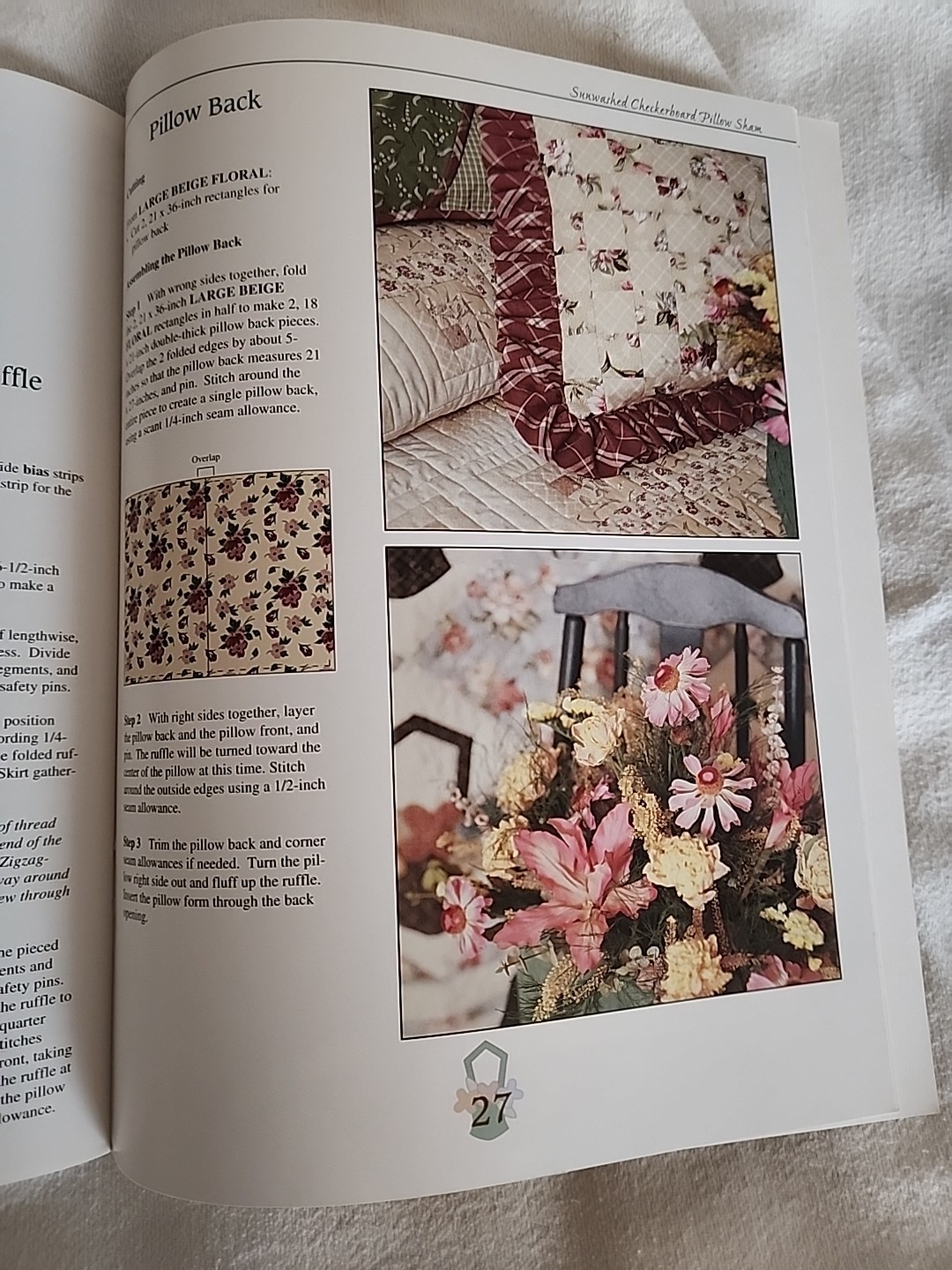 Thimbleberries “Sunwashed Quilts” Softcover Book Lynette Jensen 40 Pages