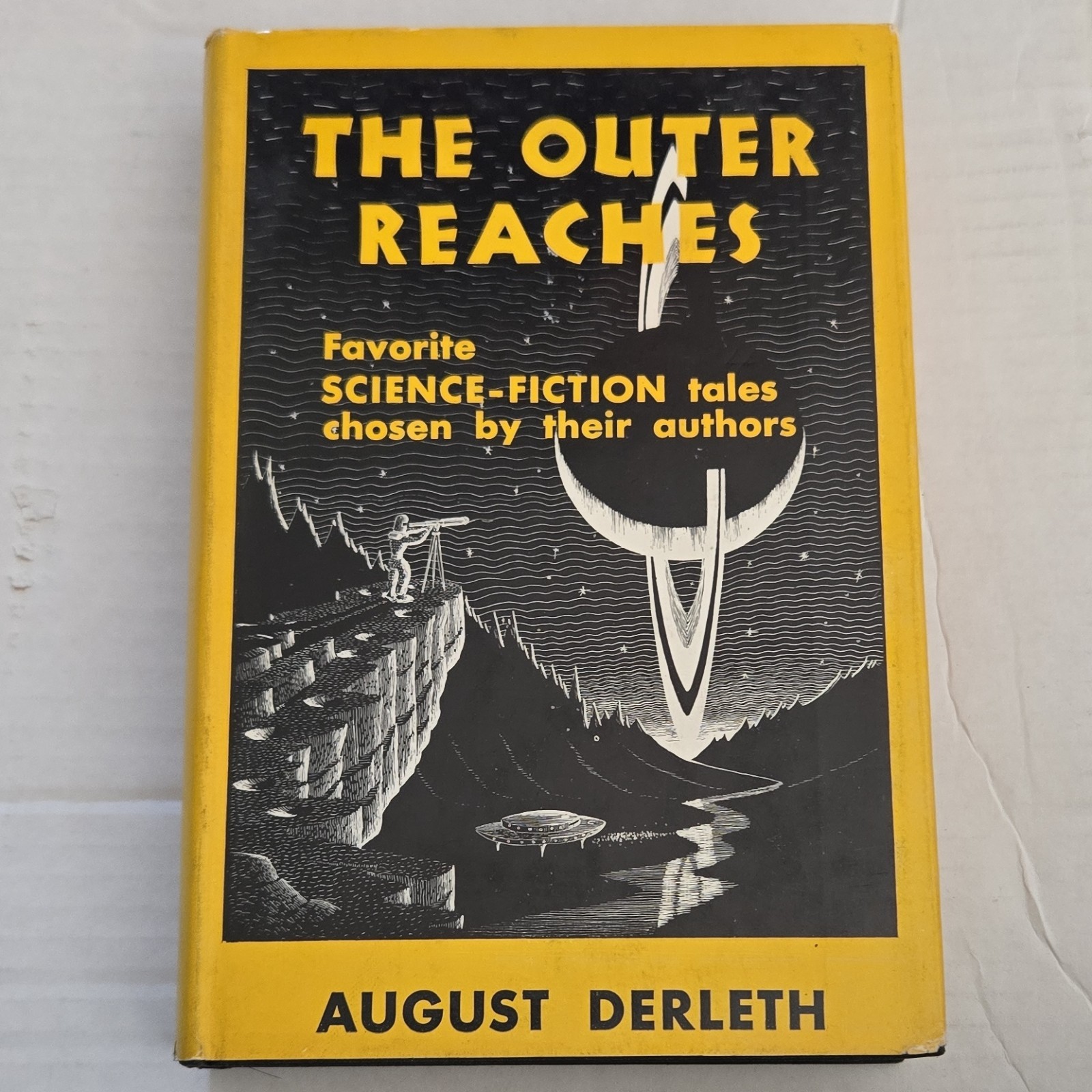 The Outer Reaches Derleth Asimov Bradbury Pellegrini & Cudahy 1951 Sci-Fi