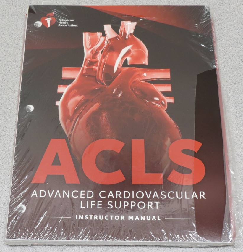 AHA ACLS Advanced Cardiovascular Life Support – INSTRUCTOR Manual 2025 – NEW