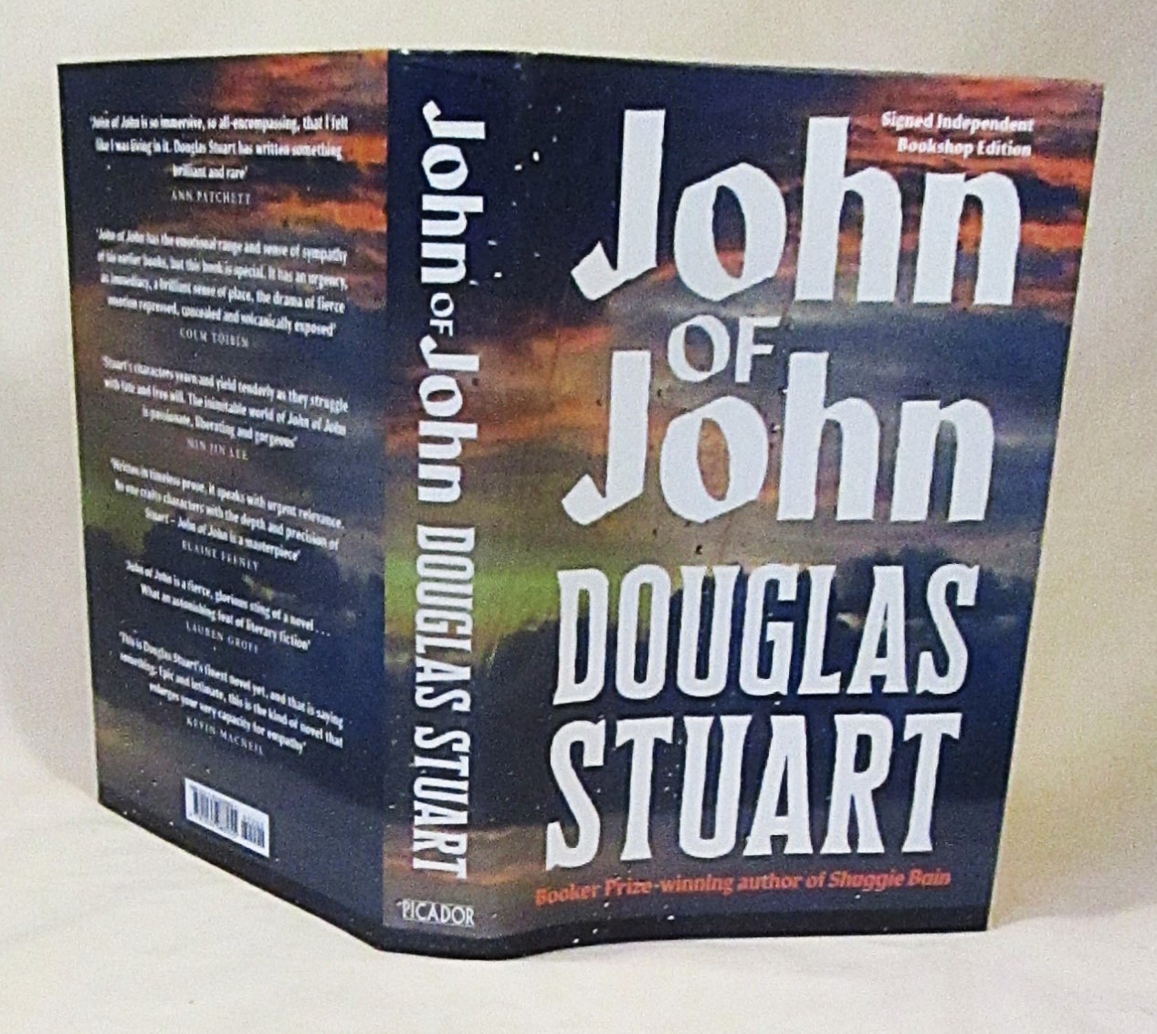 SIGNED John of John by Douglas Stuart Limited First UK Edition NEW