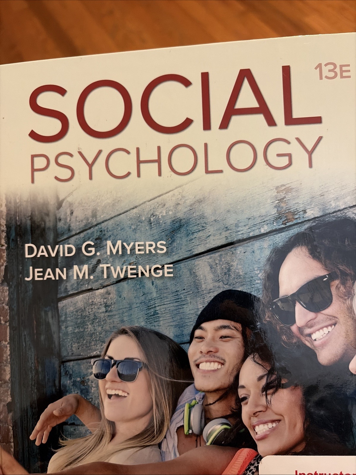 Social Psychology by David G. Myers and Jean M. Twenge (13e Hardcover)