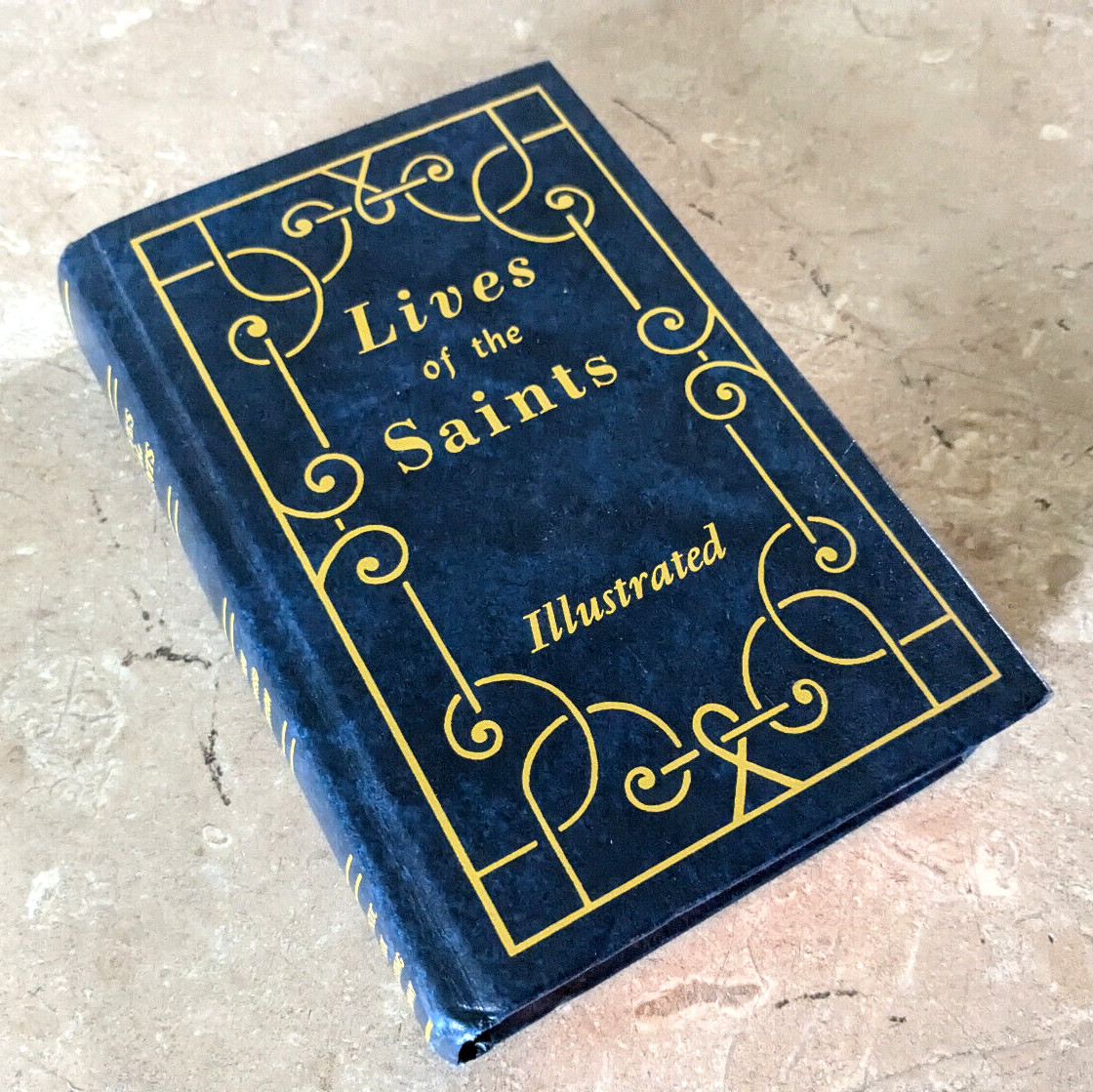 Lives Of The Saints Illustrated- Revised Ed- Catholic Book Publishing FAST SHIP