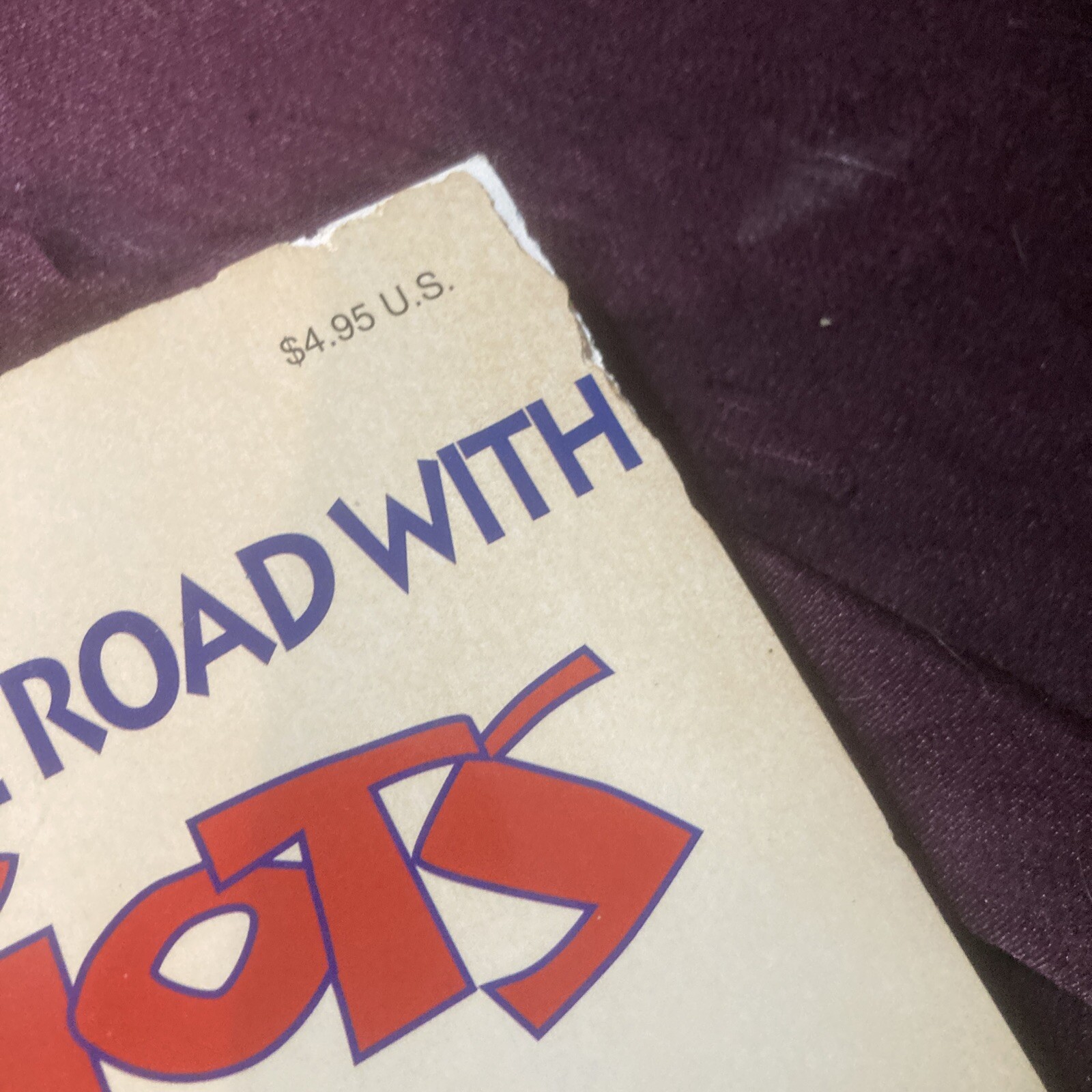 1993 SHARING THE ROAD WITH IDIOTS Bob Glickman Pre-publication Edition P Book