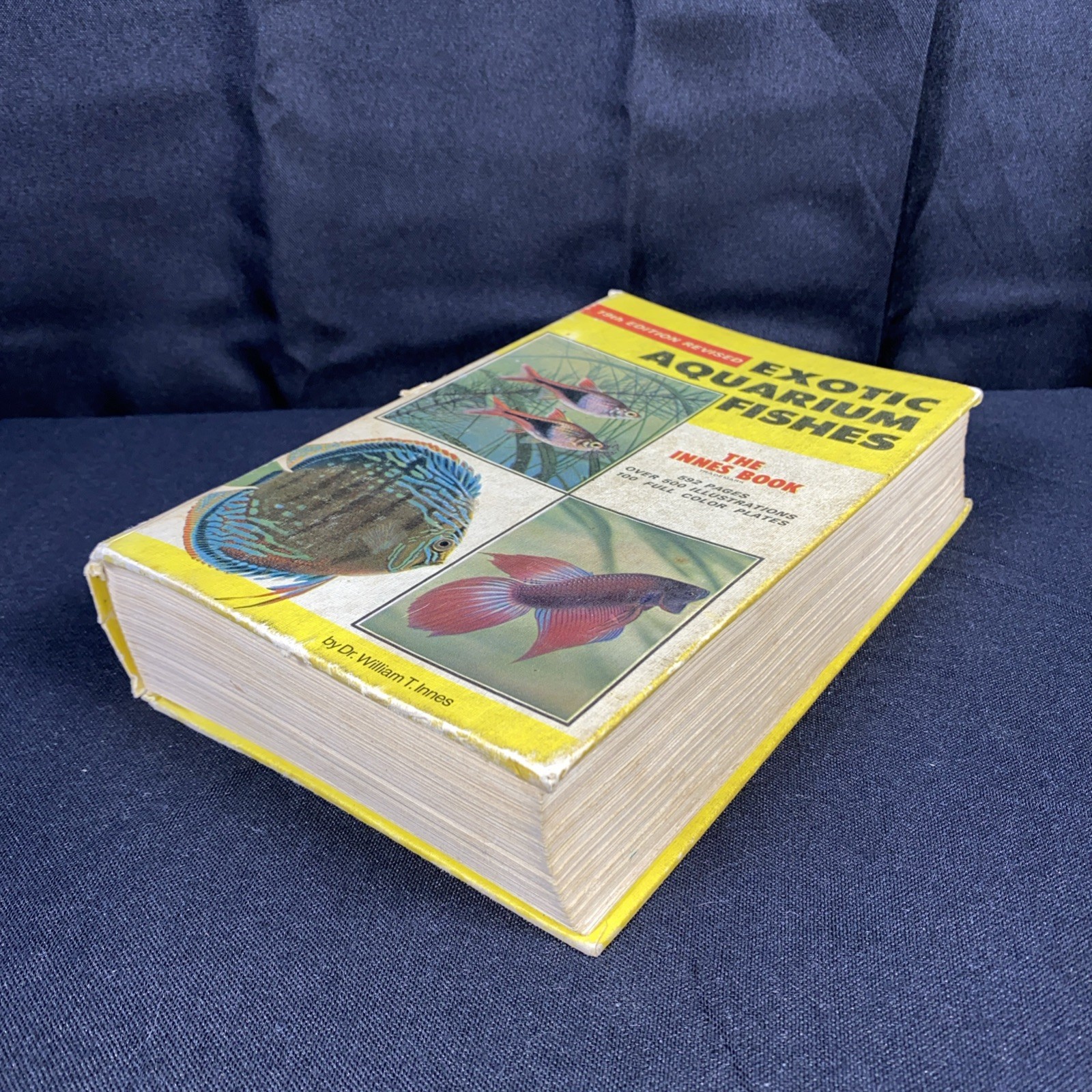 Exotic Aquarium Fishes, William Innes,Hard Cover,592 p, 500+ Illus, 19th Ed 1966