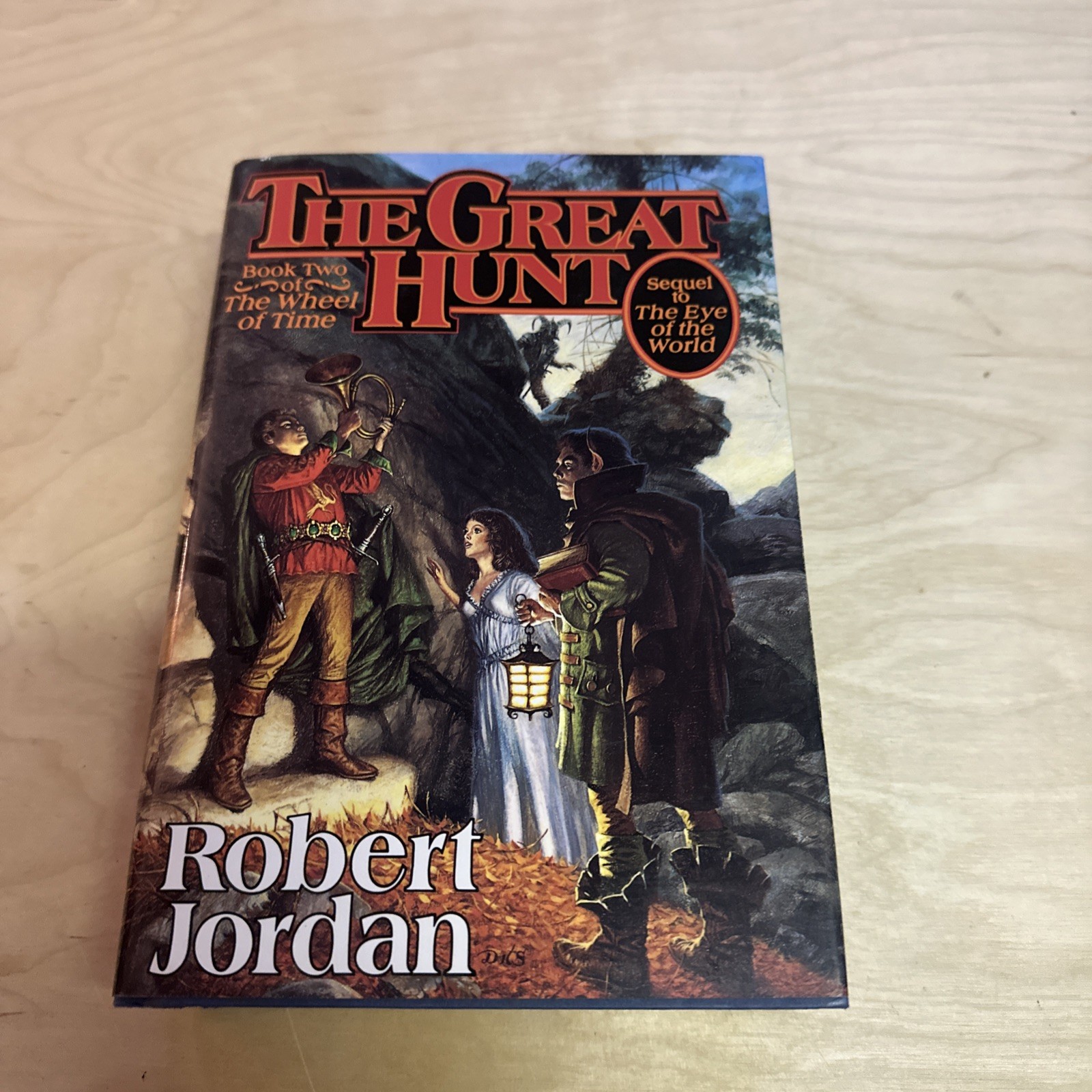 The Great Hunt by Robert Jordan First Edition Seventh 3rd Printing Hardcover