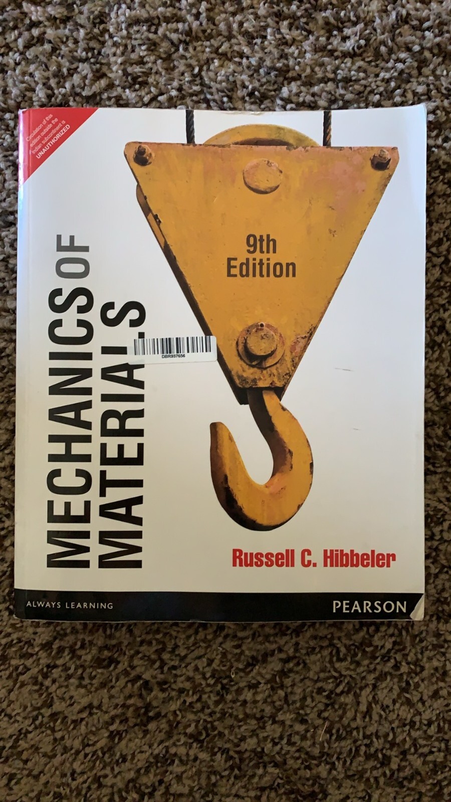 Mechanics of Materials – Paperback, by Russell C. Hibbeler – Good
