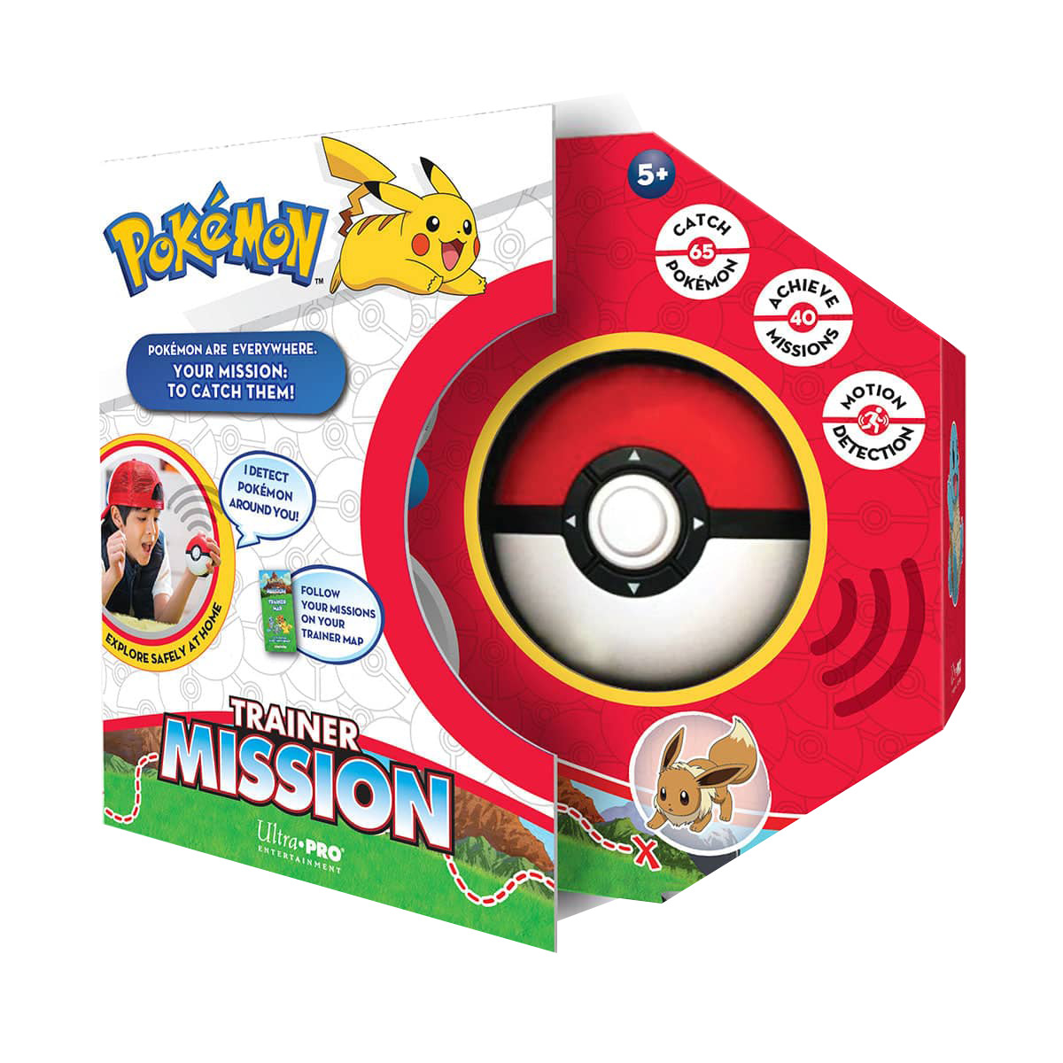 Pokémon Trainer Mission Interactive Poke Ball Family Friends Fun Guessing Game
