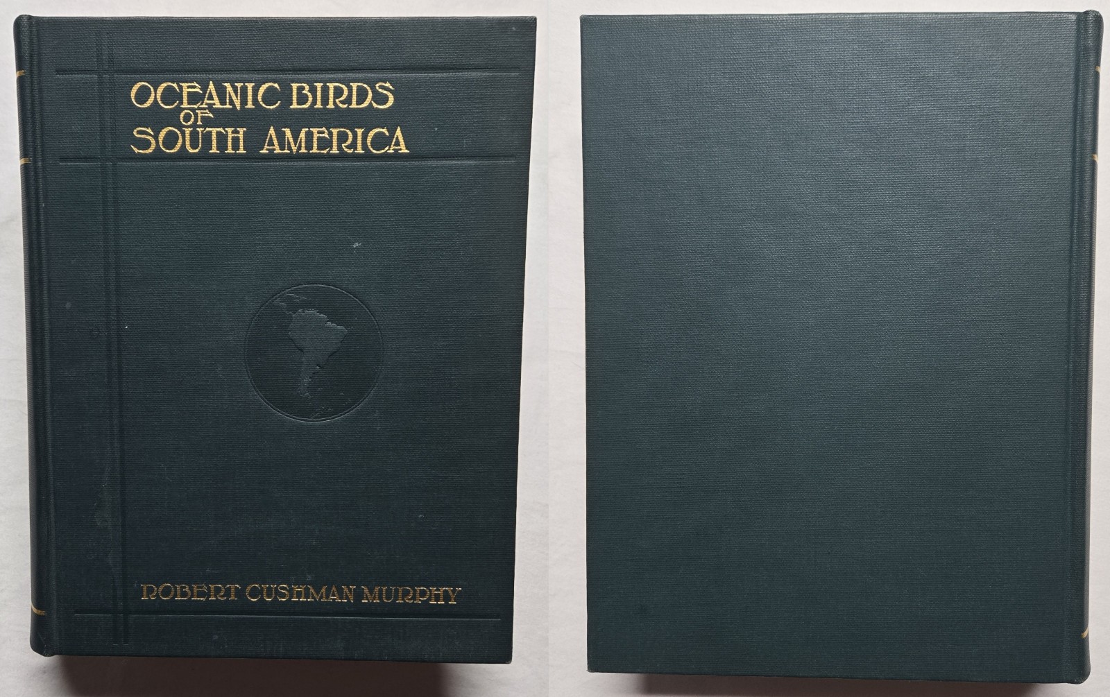 1936 SIGNED Robert Cushman Murphy OCEANIC BIRDS OF SOUTH AMERICA Ornithology