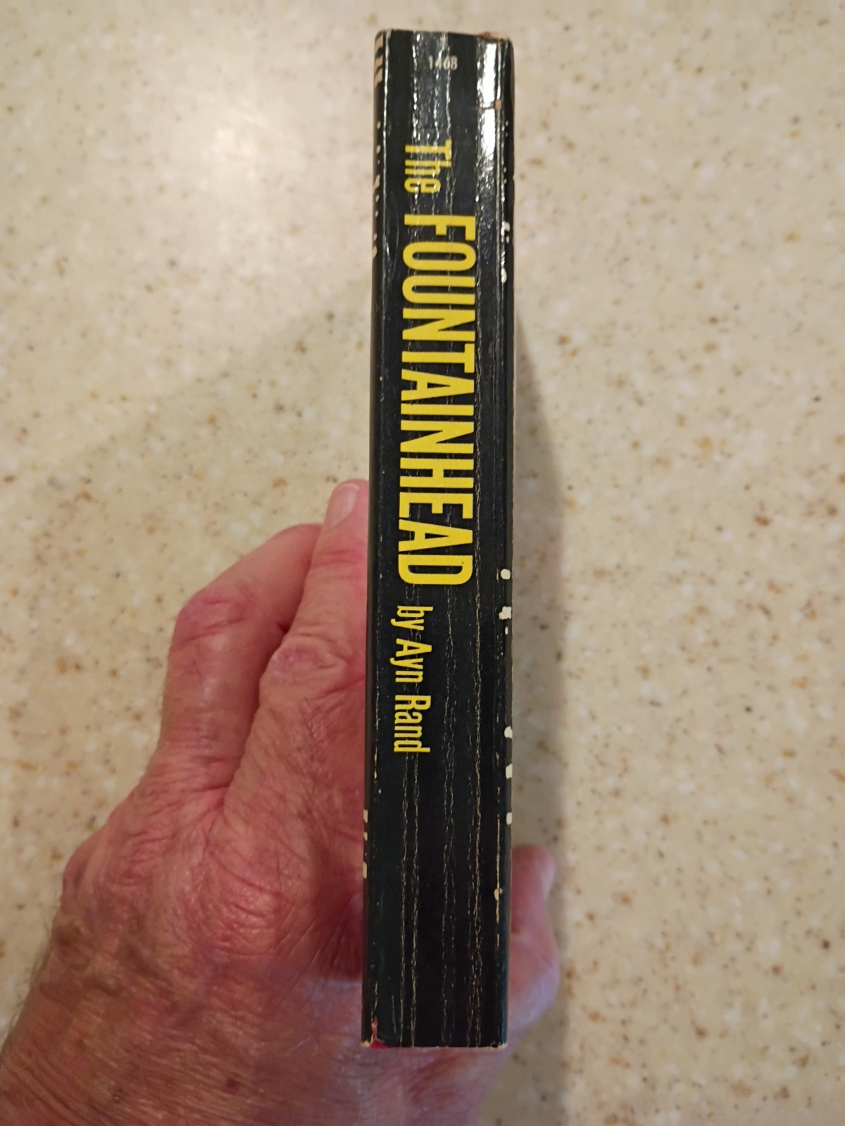 THE FOUNTAINHEAD by AYN RAND Paperback Soft Cover Book ~ 1957 3rd Printing RARE