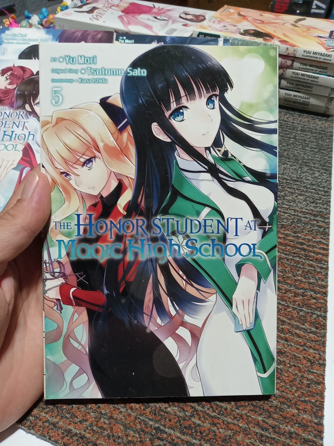7x The Honor Student at Magic High School Eng. Manga Vols. 3, 4, 5, 7, 8, 9, 10