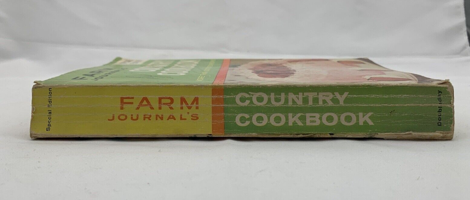 FARM JOURNAL’S COUNTRY COOKBOOK SPECIAL EDITION 1959 PAPERBACK 420 PAGES cookery
