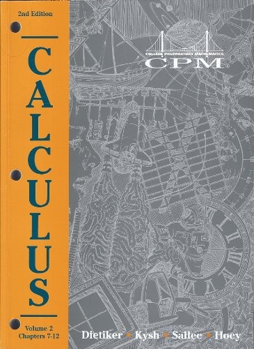CALCULUS VOLUME 2,CHAPTERS 7-1