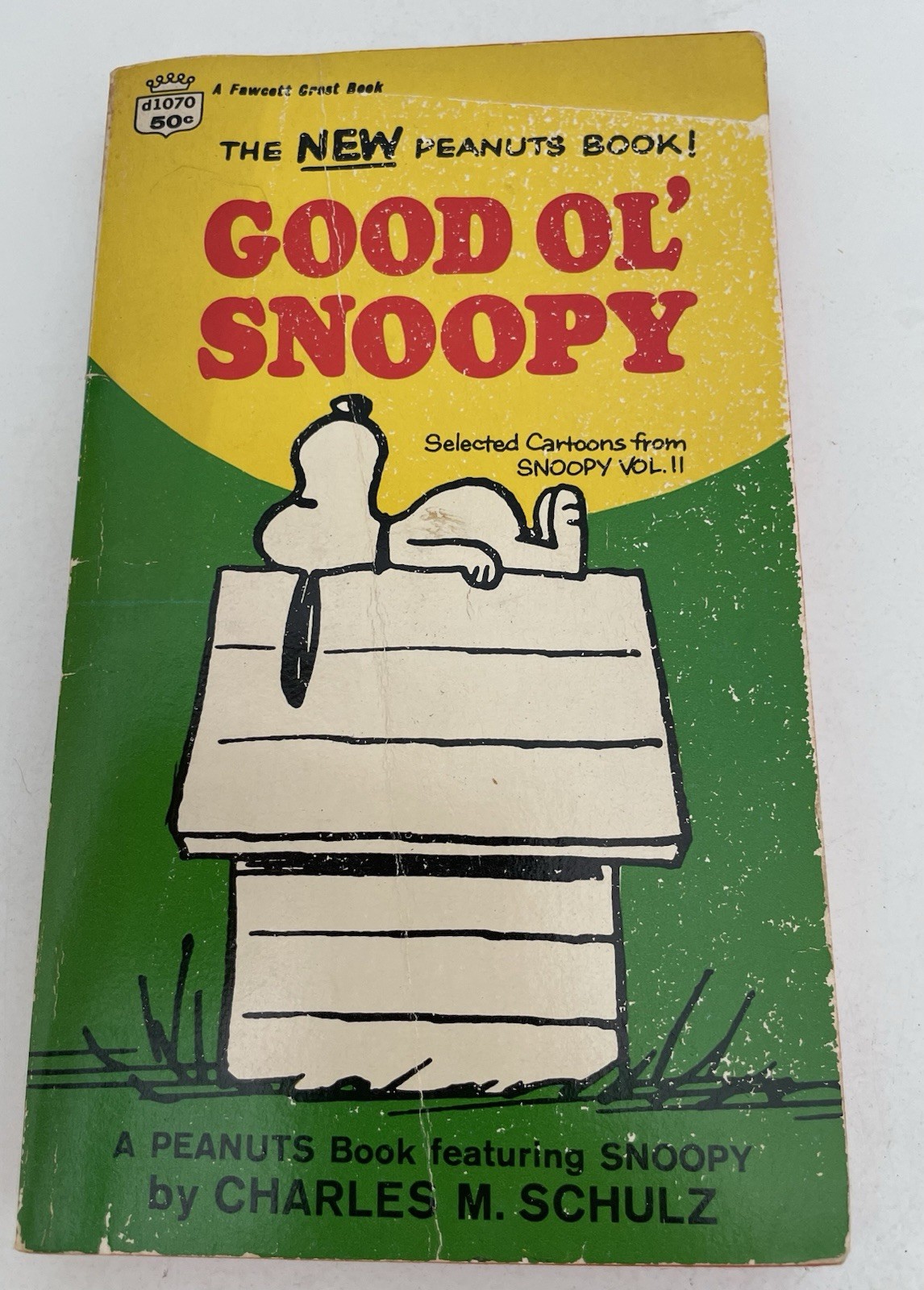 Lot of 7 – Charlie Brown Books – Charles M. Schulz -Vintage ’60s – Fawcett Crest