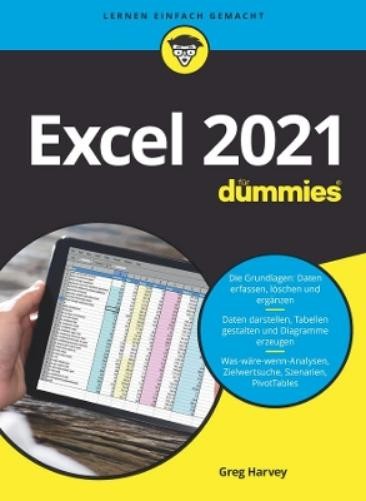 Greg Harvey Excel 2021 für Dummies (Paperback) Für Dummies (UK IMPORT)