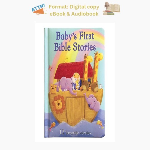 Baby’s First Bible Stories Padded Board Book – Gift , Rachel Elliot 2018