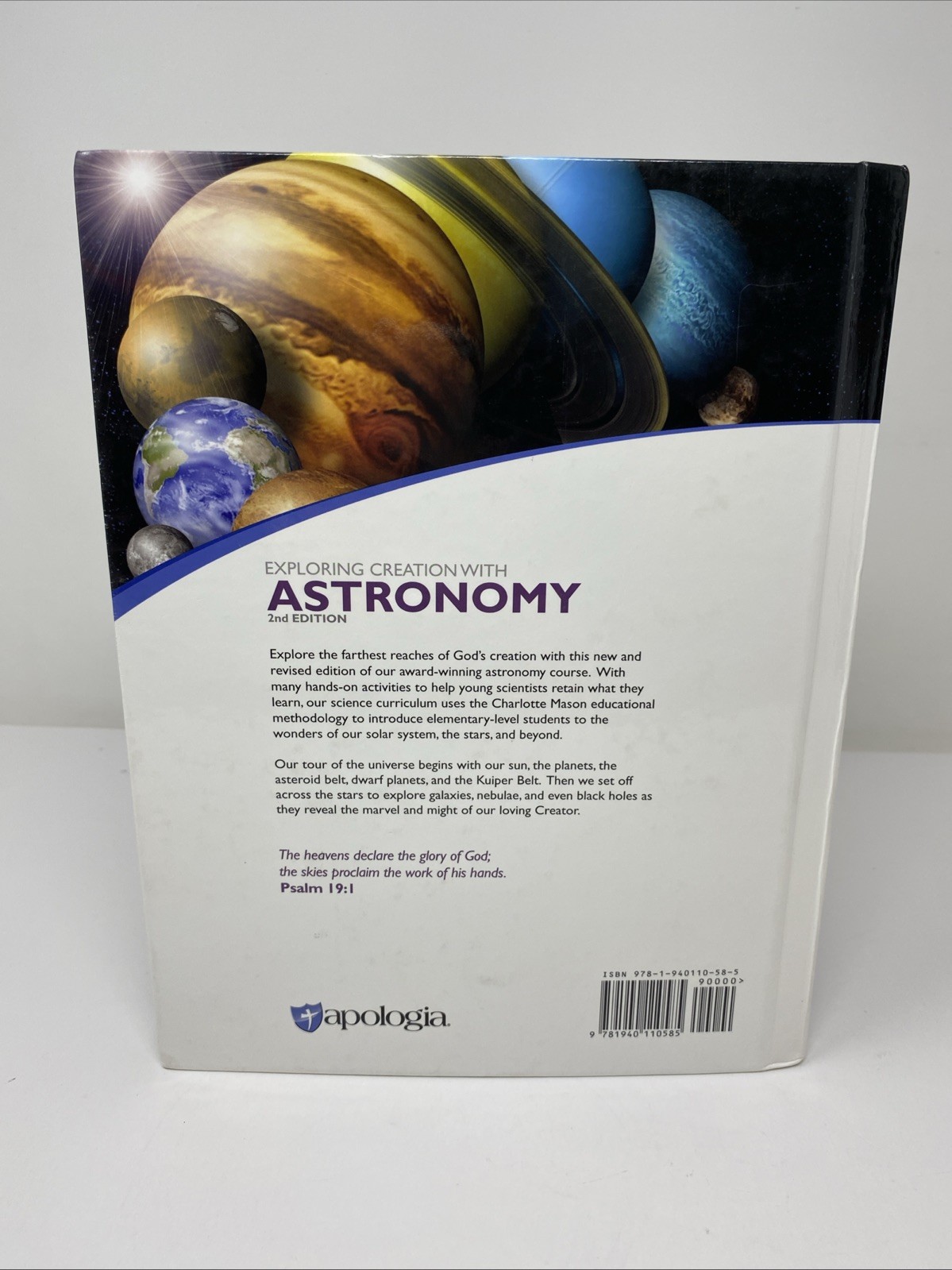 Exploring Creation with Astronomy 2nd Edition Hardcover Apologia