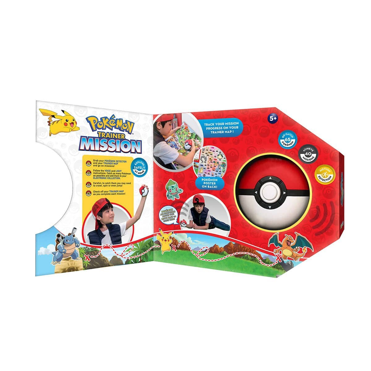 Pokémon Trainer Mission Interactive Poke Ball Family Friends Fun Guessing Game