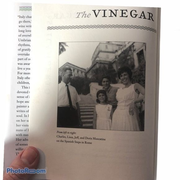 the vinegar of spilamberto by Doris Muscatine 2005 hardcover book 178 pages READ