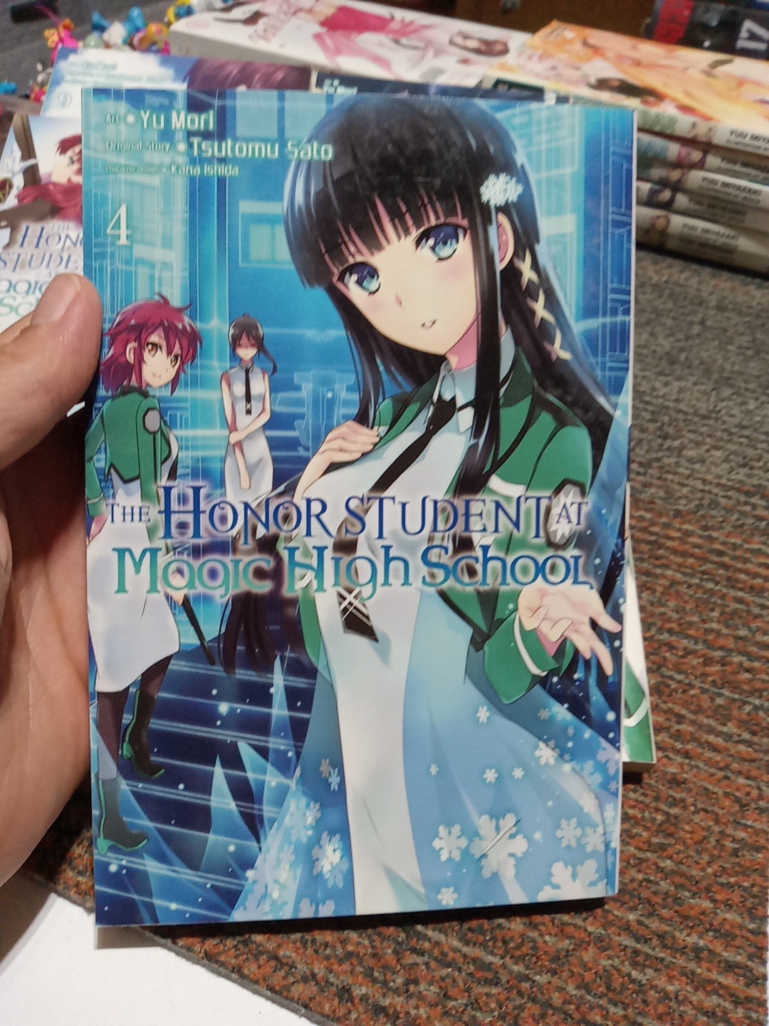 7x The Honor Student at Magic High School Eng. Manga Vols. 3, 4, 5, 7, 8, 9, 10