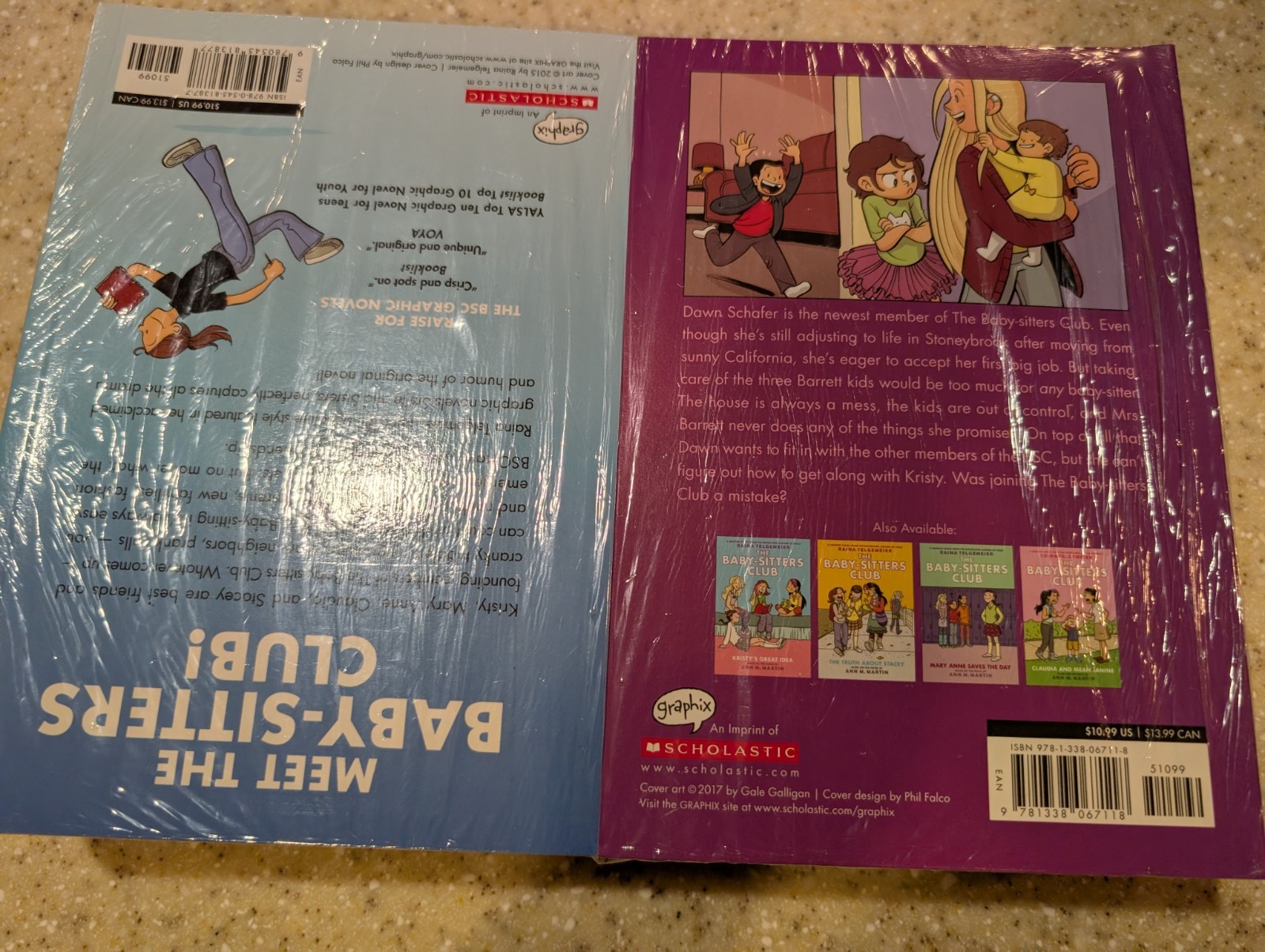NEW in Pkg The Babysitters Club Graphic Novels set #1-8 Author: Ann M Martin