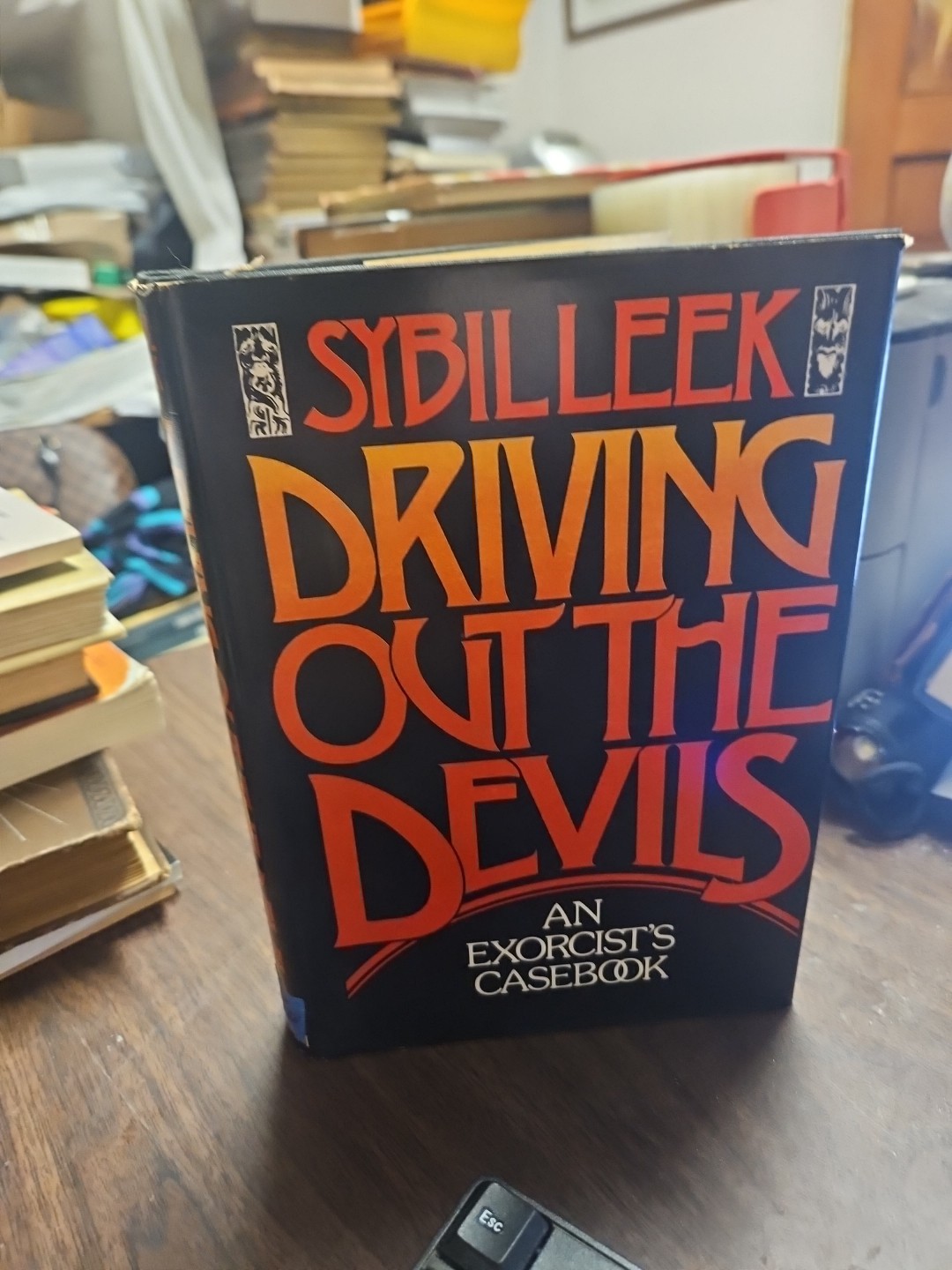 Driving Out the Devils: An Exorcist’s Casebook Sybil Leek RARE with Dust jacket