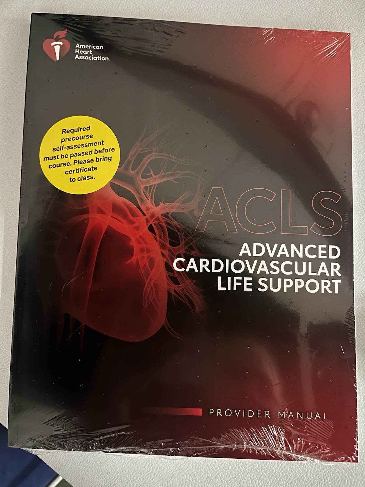 New Factory Sealed AHA ACLS Provider Manual-2020 Advanced Life Support Paperback