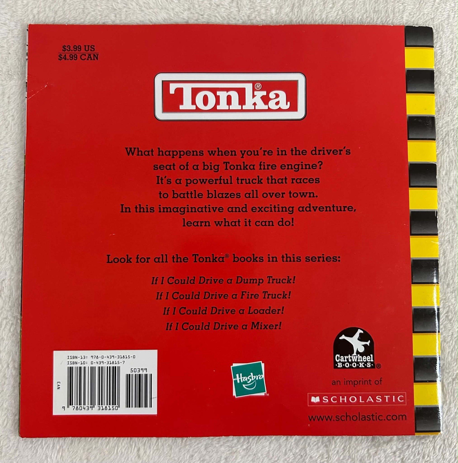 Scholastic Tonka Driving Force & If I Could Drive A…. Book Lot of 11
