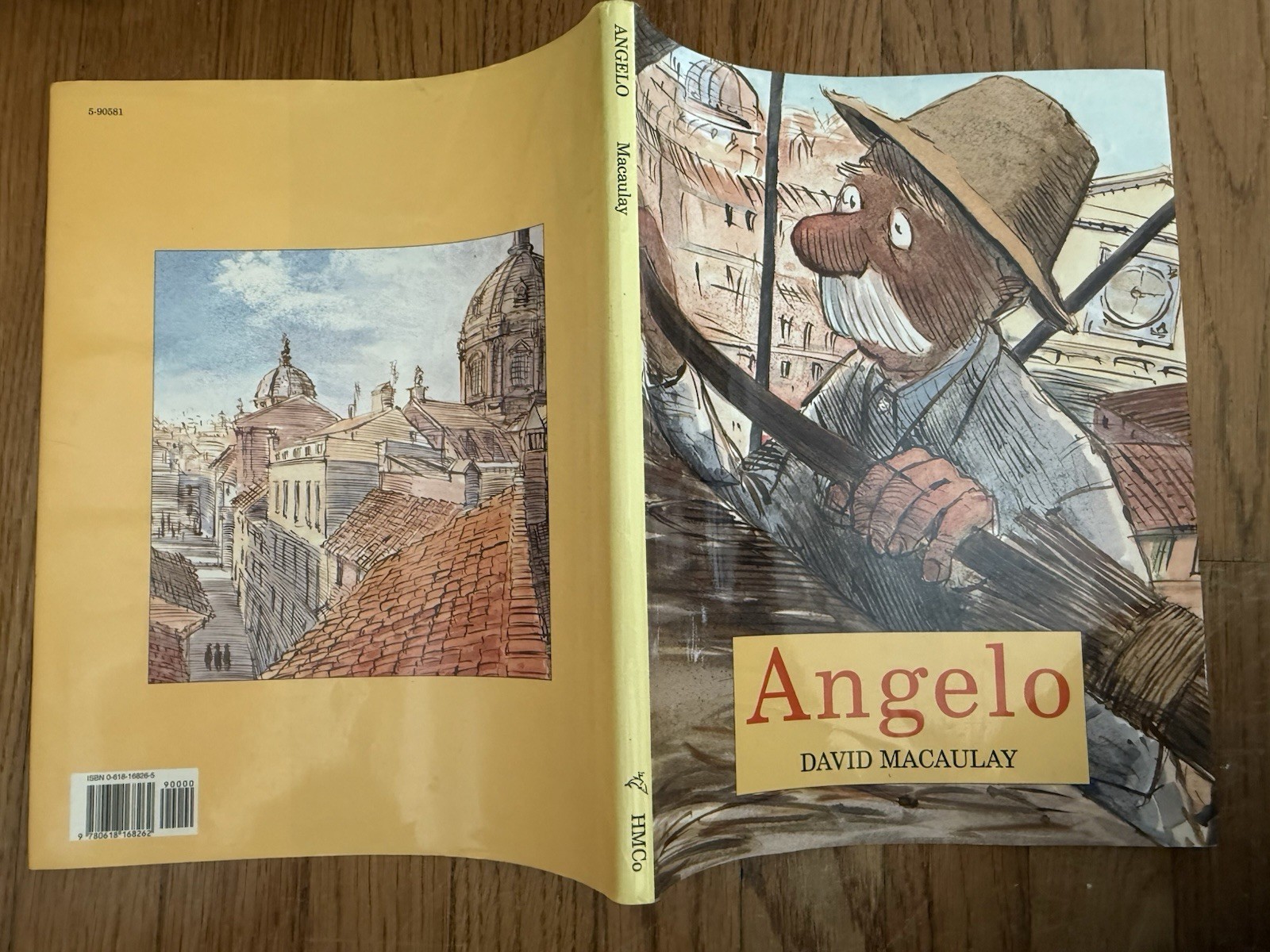 Angelo David Macaulay Hardcover SIGNED First Edition Printing 2002 Dust Jacket