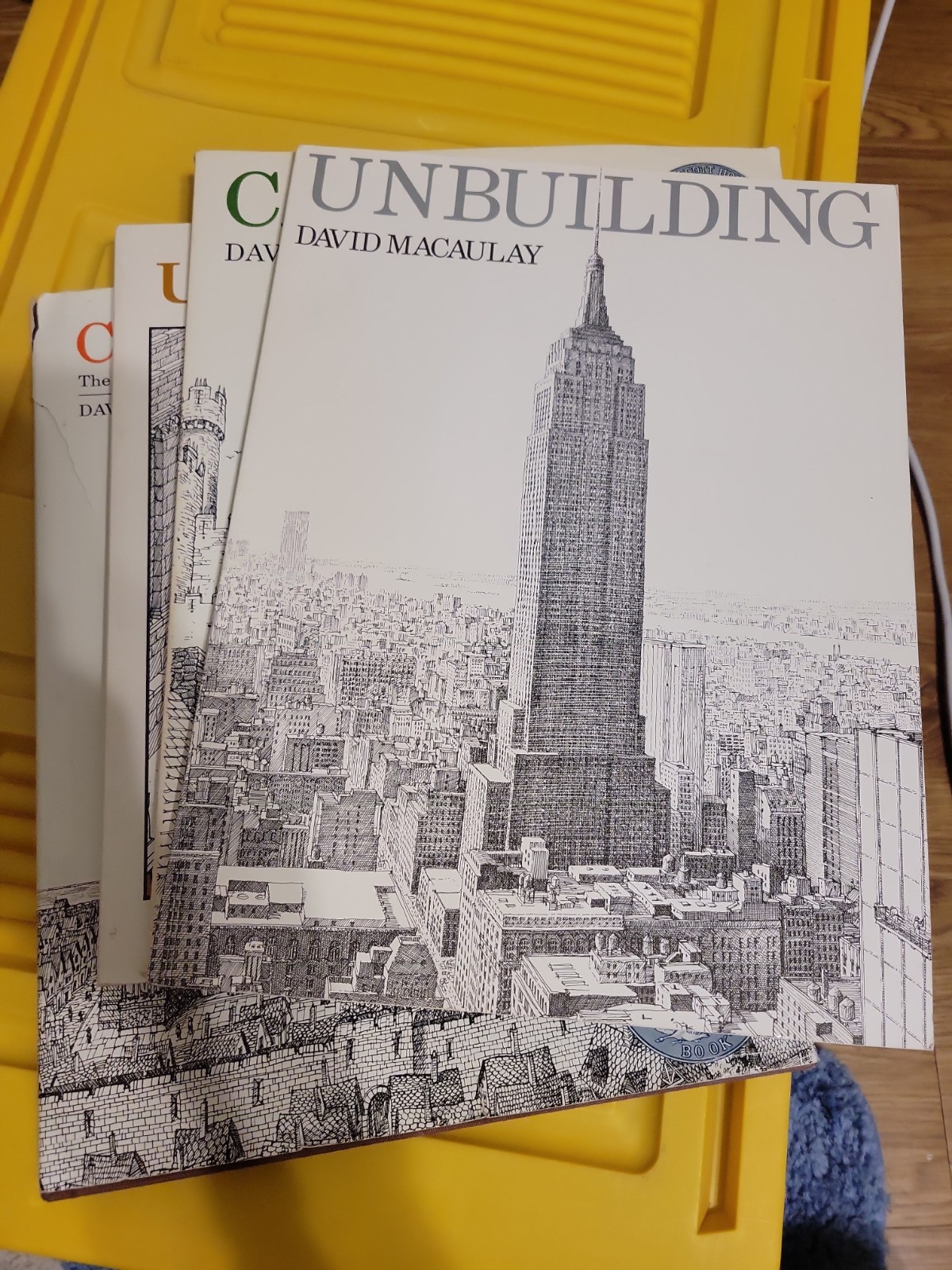 David Macaulay Book Lot