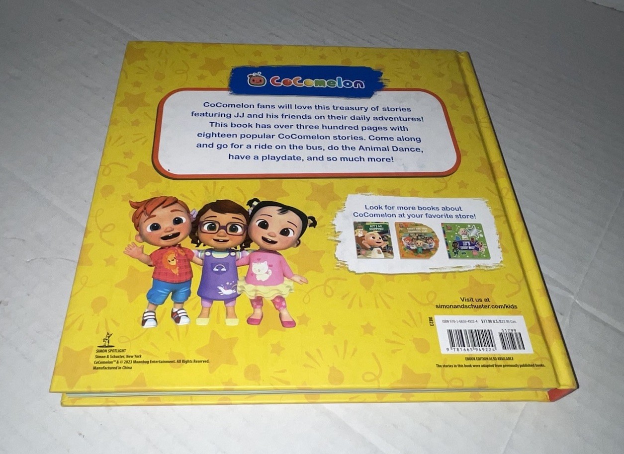 Cocomelon Story Book Treasury 18 Fun Stories One Big Book 304 Pages H/C Child