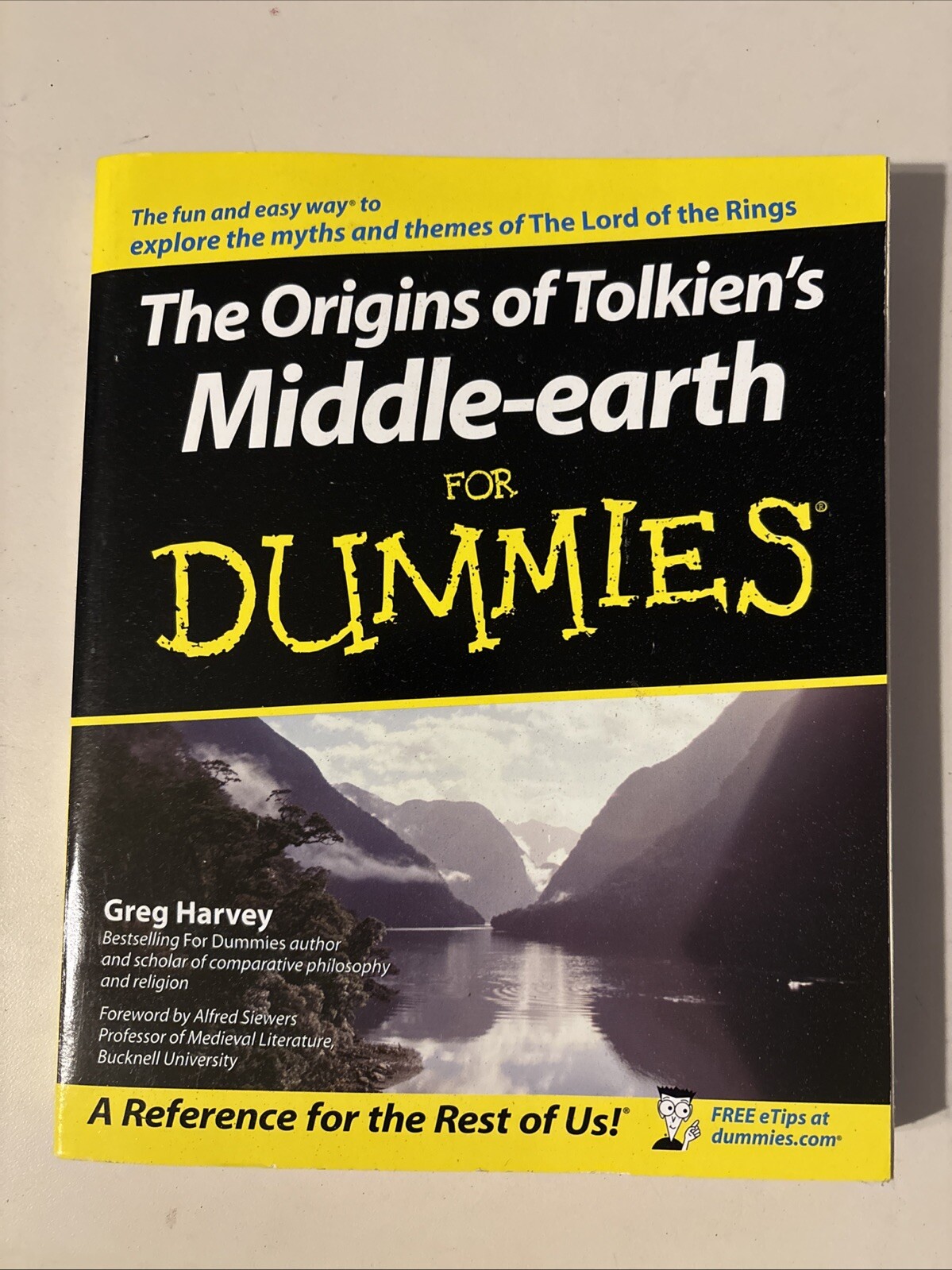 The Origins of Tolkien’s Middle-Earth for Dummies Paperback Greg