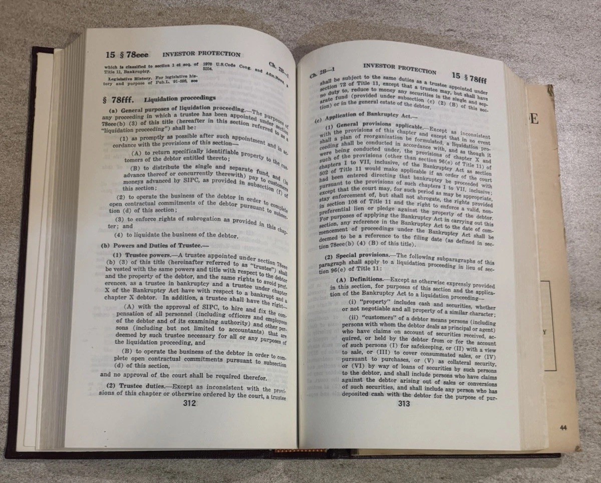 United States Code Annotated Title 15 Commerce & Trade 78n -140 Law Book- Read