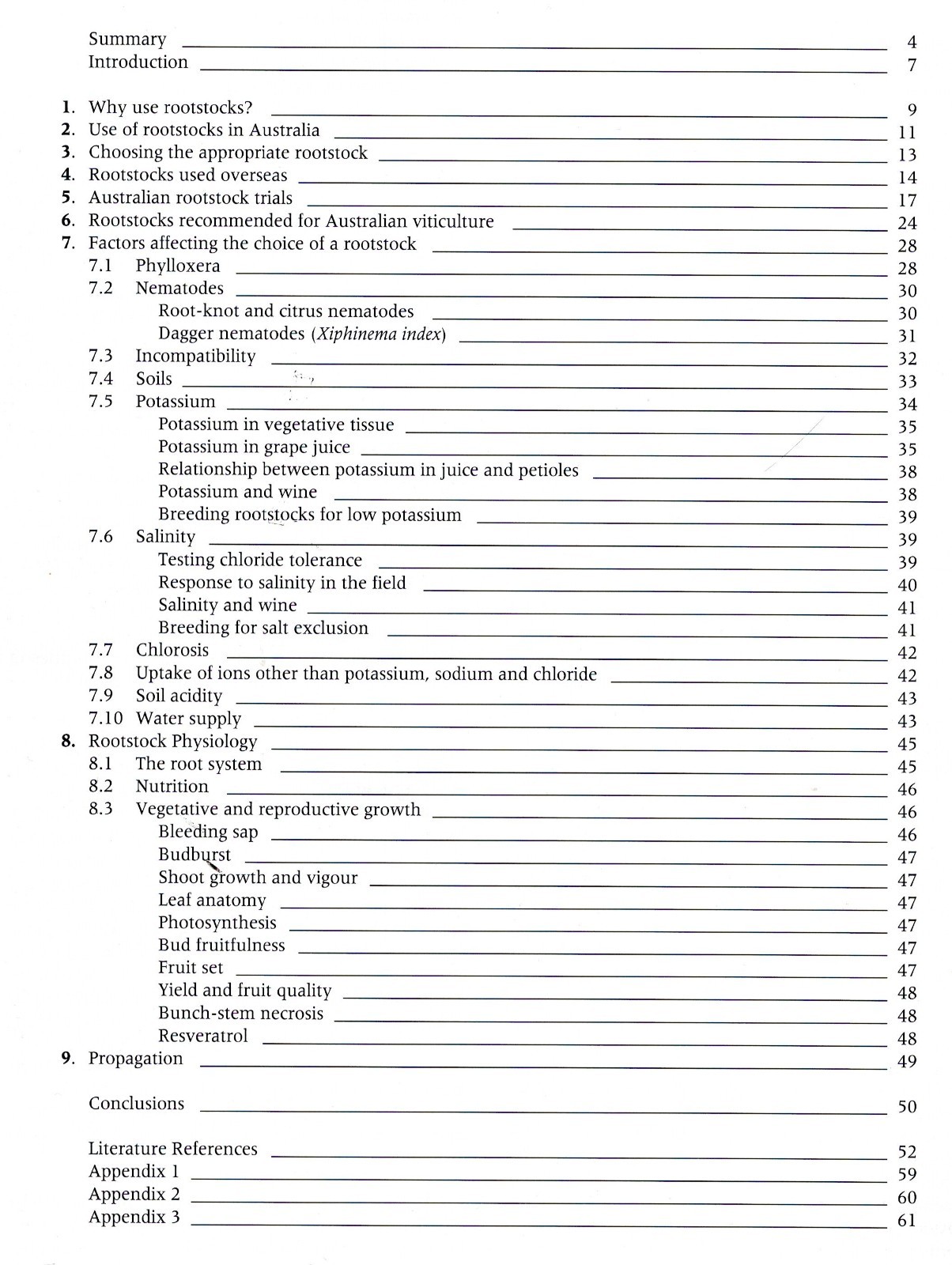 USING GRAPEVINE ROOTSTOCKS The AUSTRALIAN PERSPECTIVE Peter May Grapes. 62 pages
