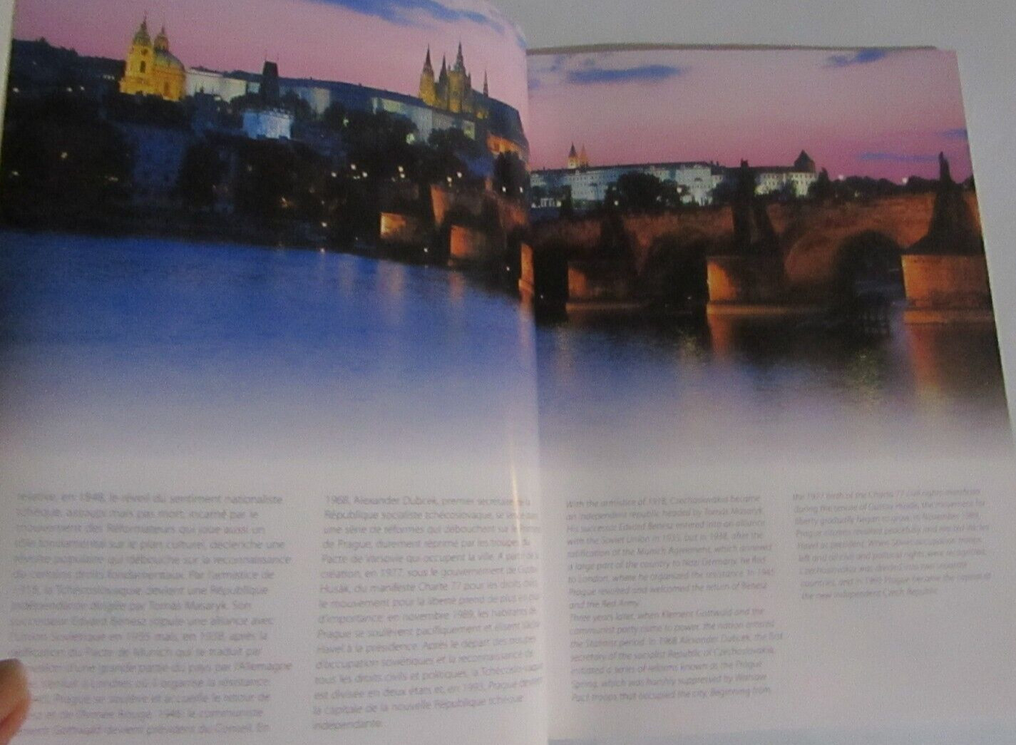 PRAGUE CZECH REPUBLIC PAPERBACK BOOK 63 PGS 2012 9.5 X 5.5 INCHES