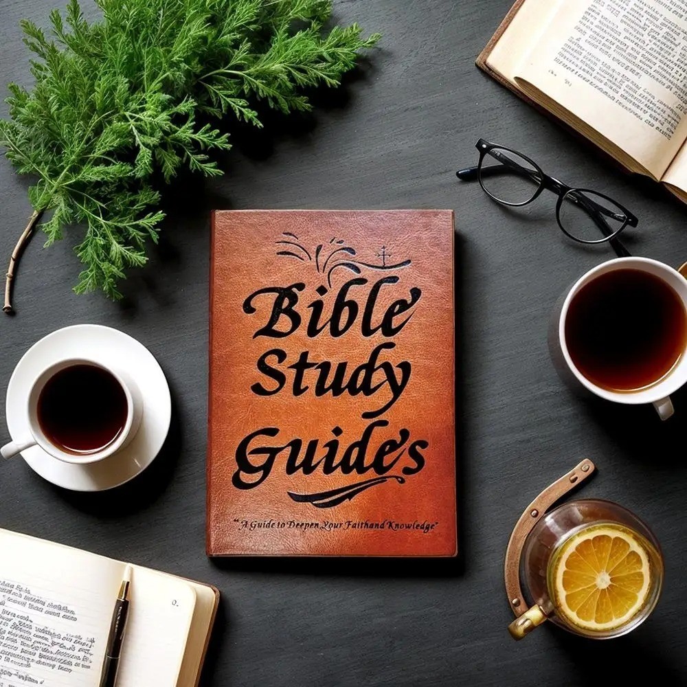 66-Page Bible Study Guide Daily Devotional Journal Scripture Quotes Religious No