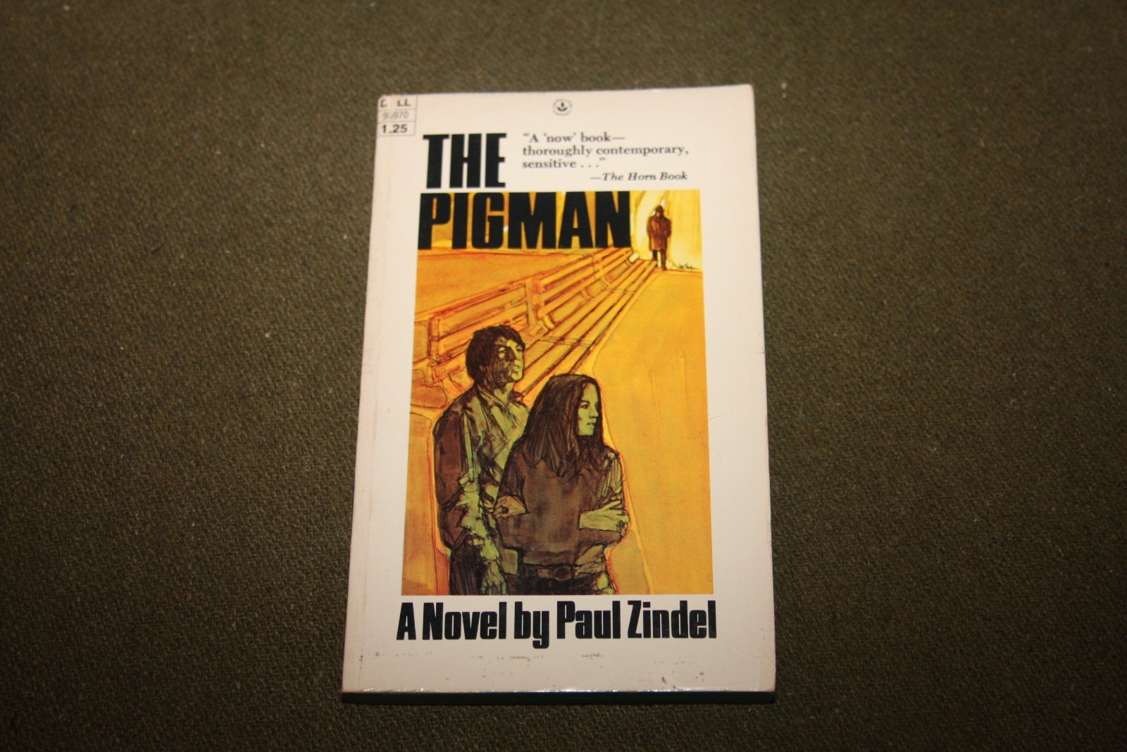 The Pigman by Paul Zindel 1977 PB 18th Printing Dell