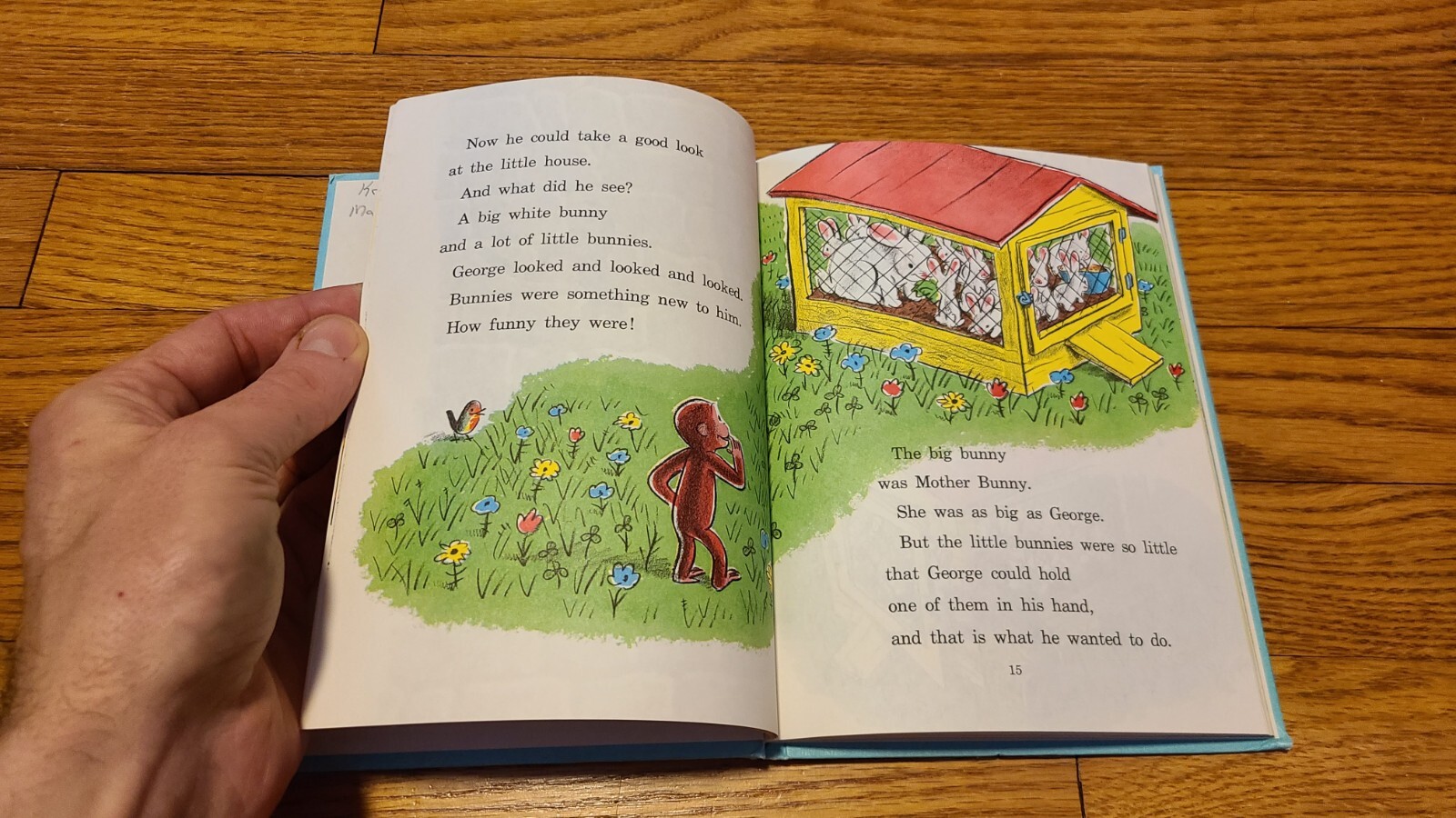 Curious George Flies a Kite Margret Rey H.A. Rey 18th Printing 1958 VERY GOOD+