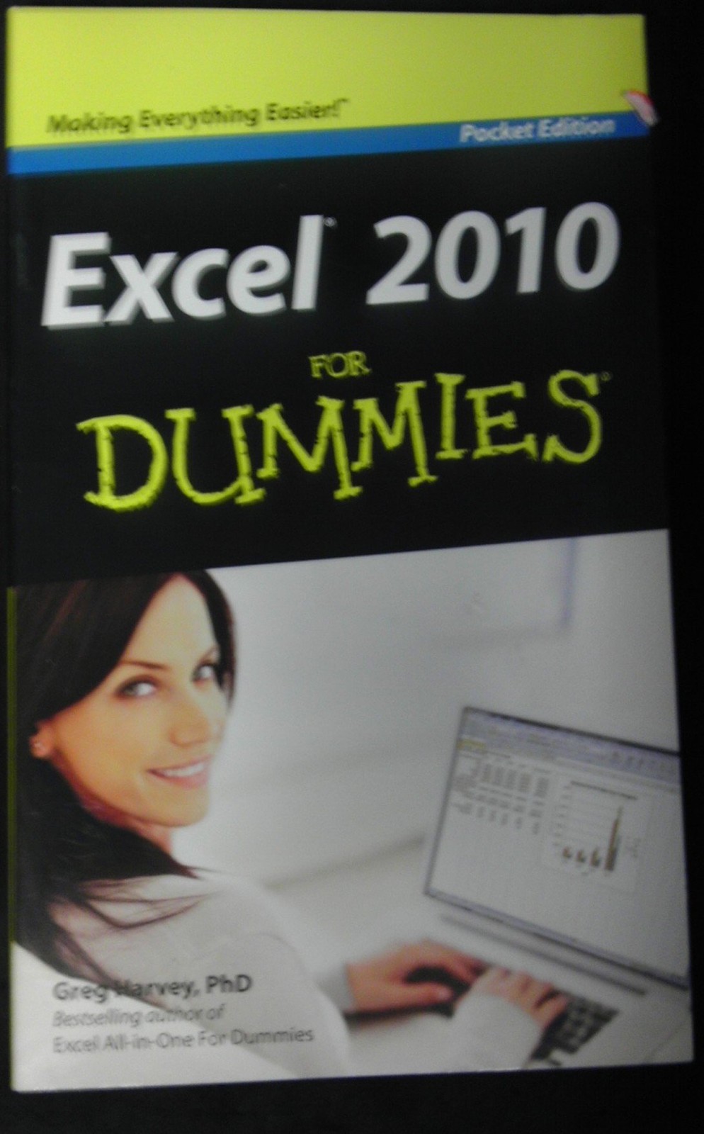 Excel 2010 for Dummies Pocket Edition – paperback Greg Harvey PhD