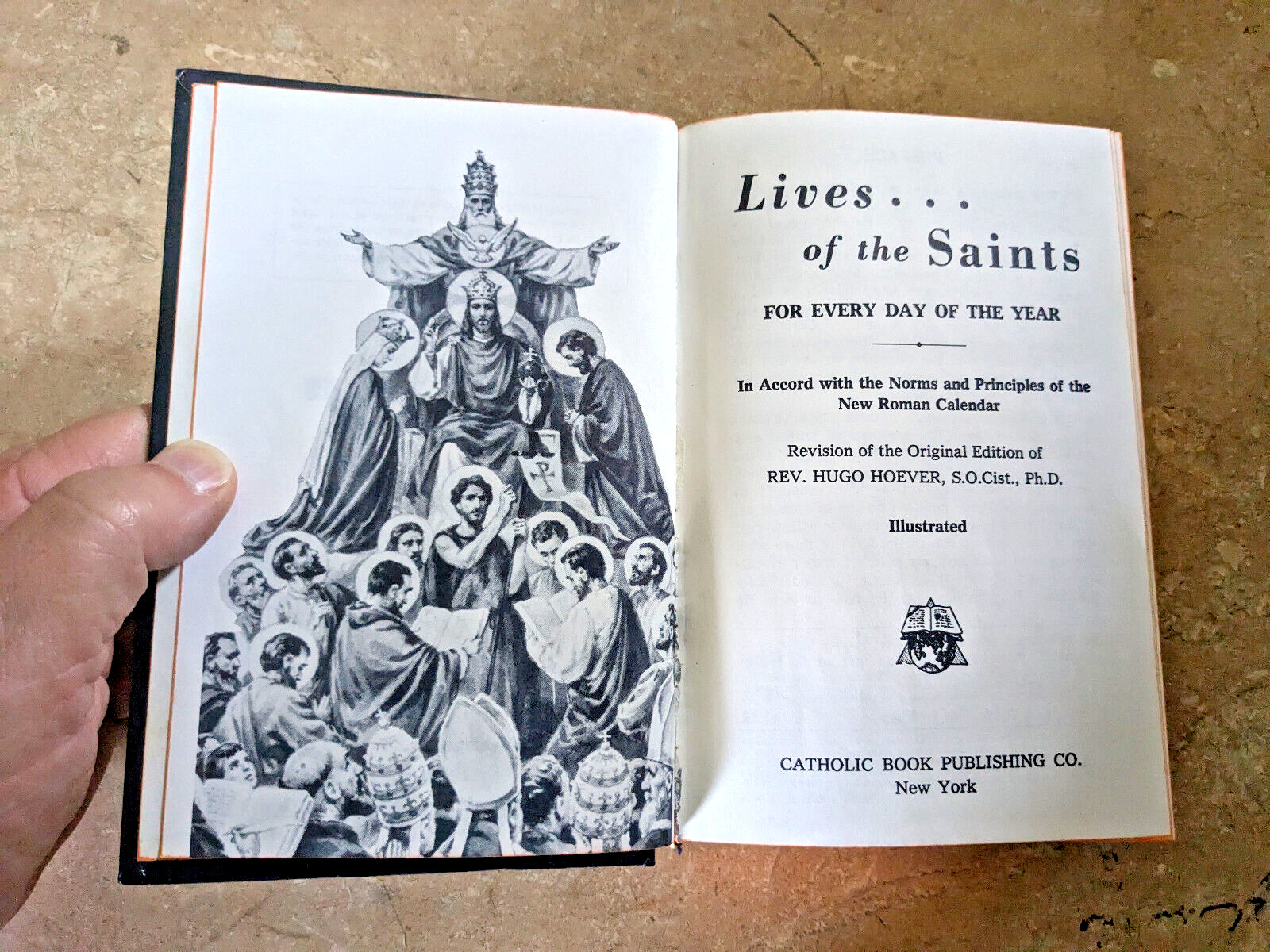 Lives Of The Saints Illustrated- Revised Ed- Catholic Book Publishing FAST SHIP