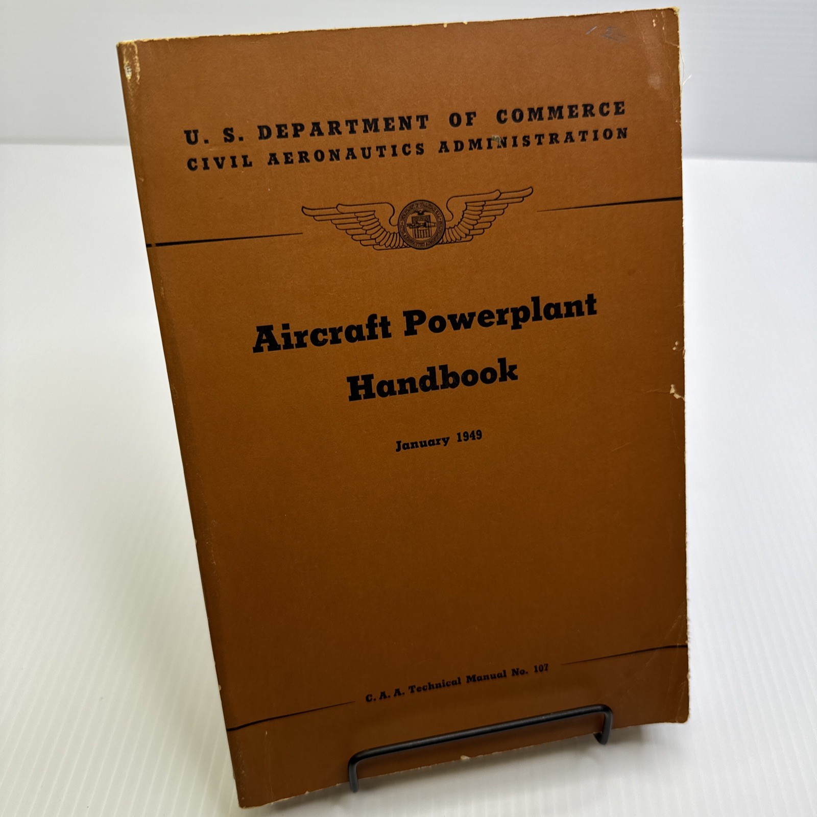 Aircraft Powerplant Handbook 1949 Softcover U. S. Department of Commerce