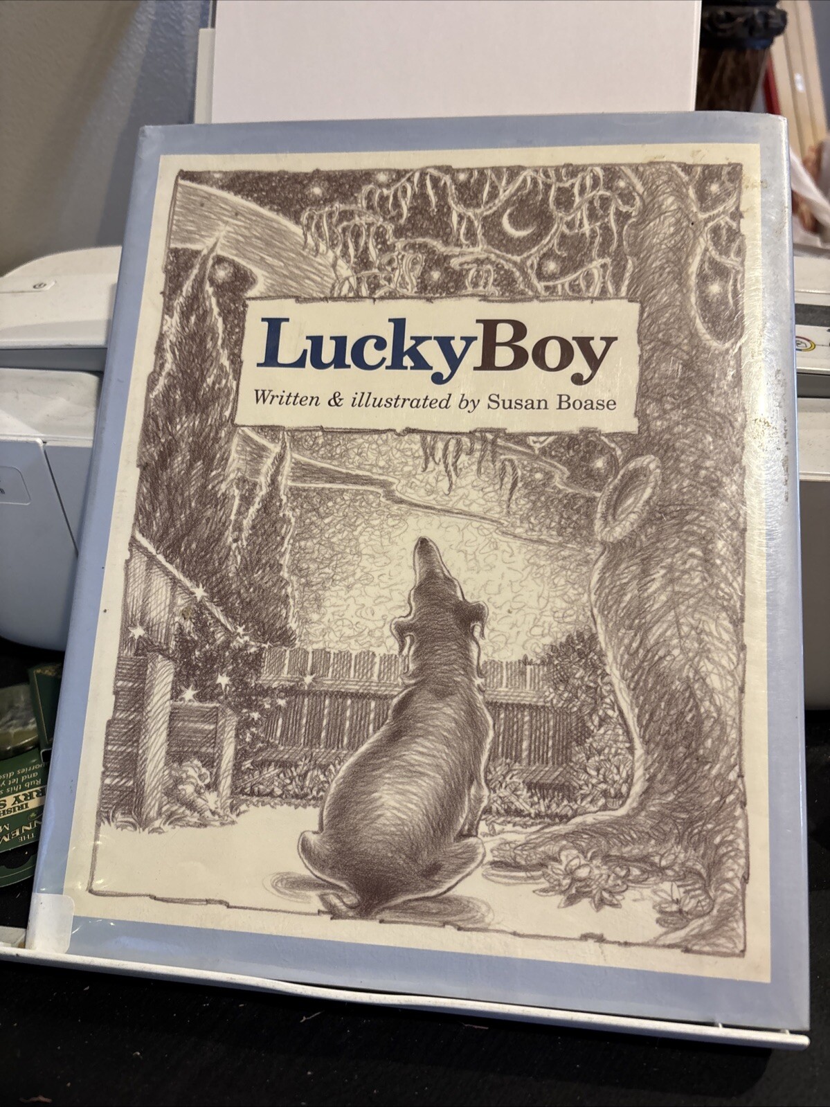 Lucky Boy by Boase. 2002 Hardcover Edition With Dust Jacket