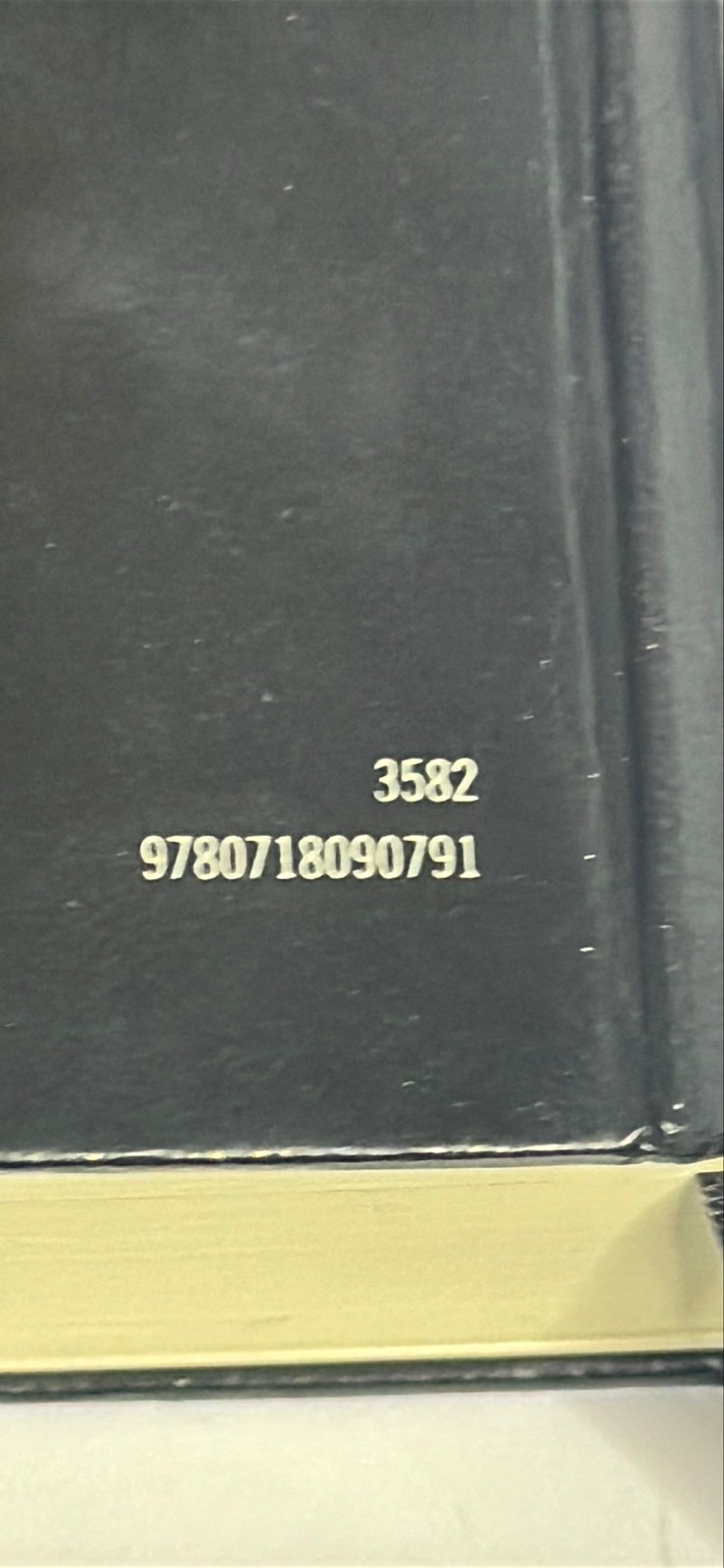 Thomas Nelson KJV Journal the Word Bible Hardcover Black – Used Good