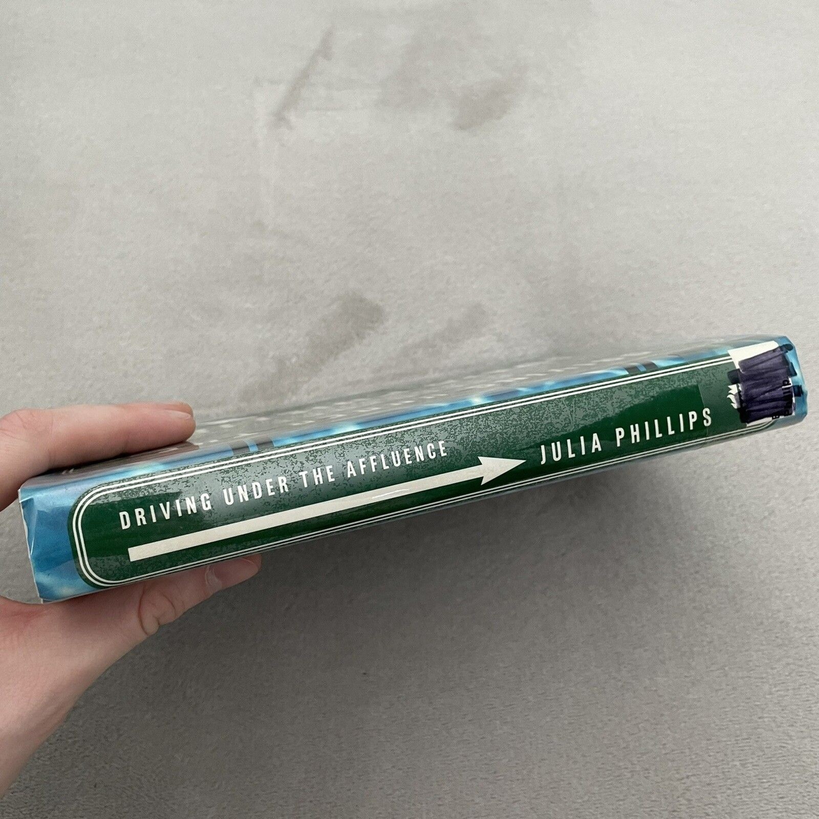 Driving Under The Affluence Julia Phillips Hardcover 1995 Harper Collin’s