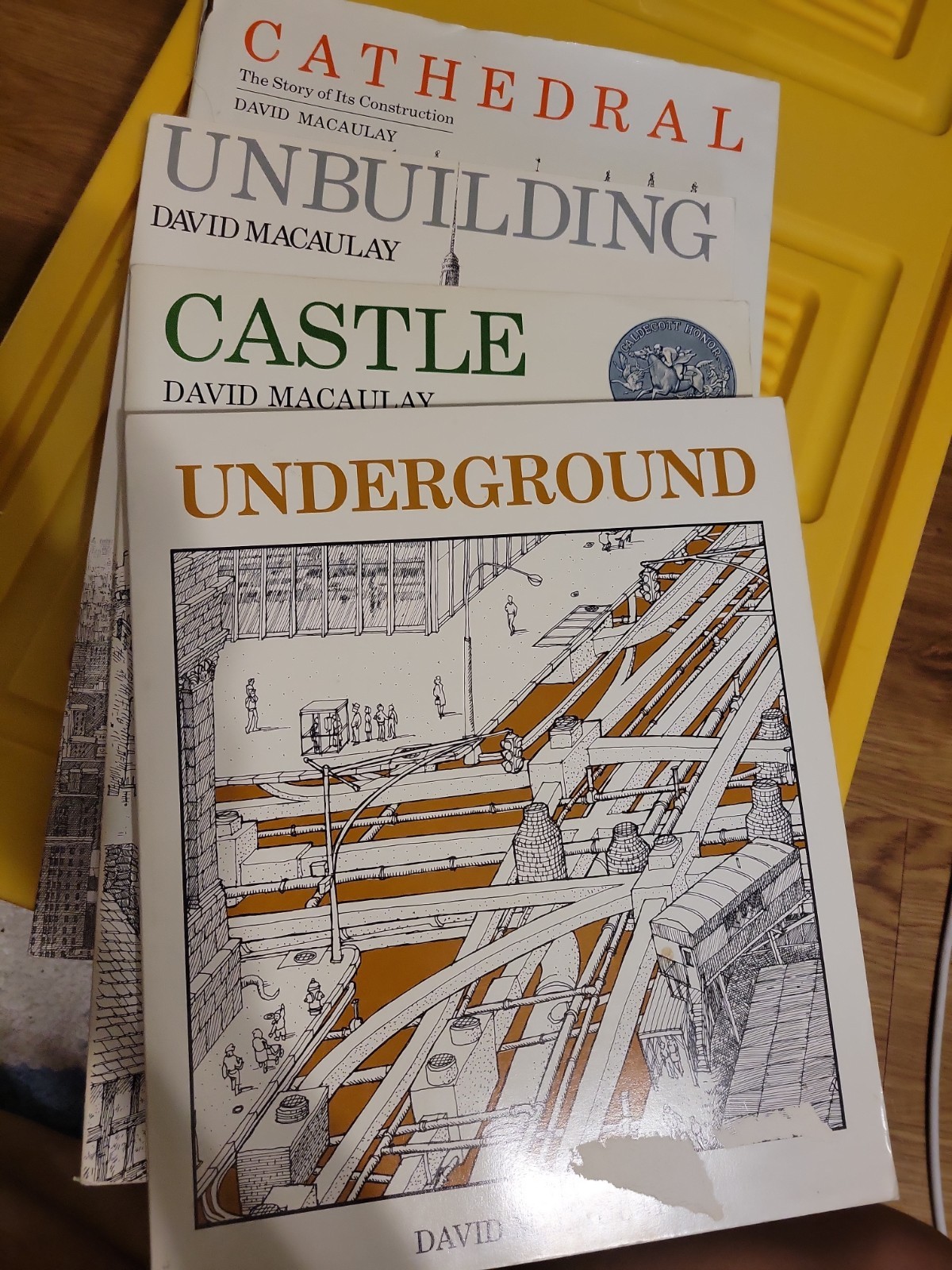 David Macaulay Book Lot