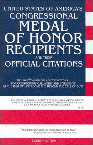 UNITED STATES OF AMERICA’S CONGRESSIONAL MEDAL OF HONOR By R. J. Proft EXCELLENT