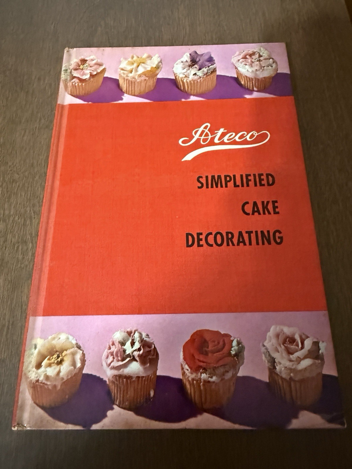 ATECO SIMPLIFIED CAKE DECORATING Book 15th Ed. Illustrated & Revised 1960